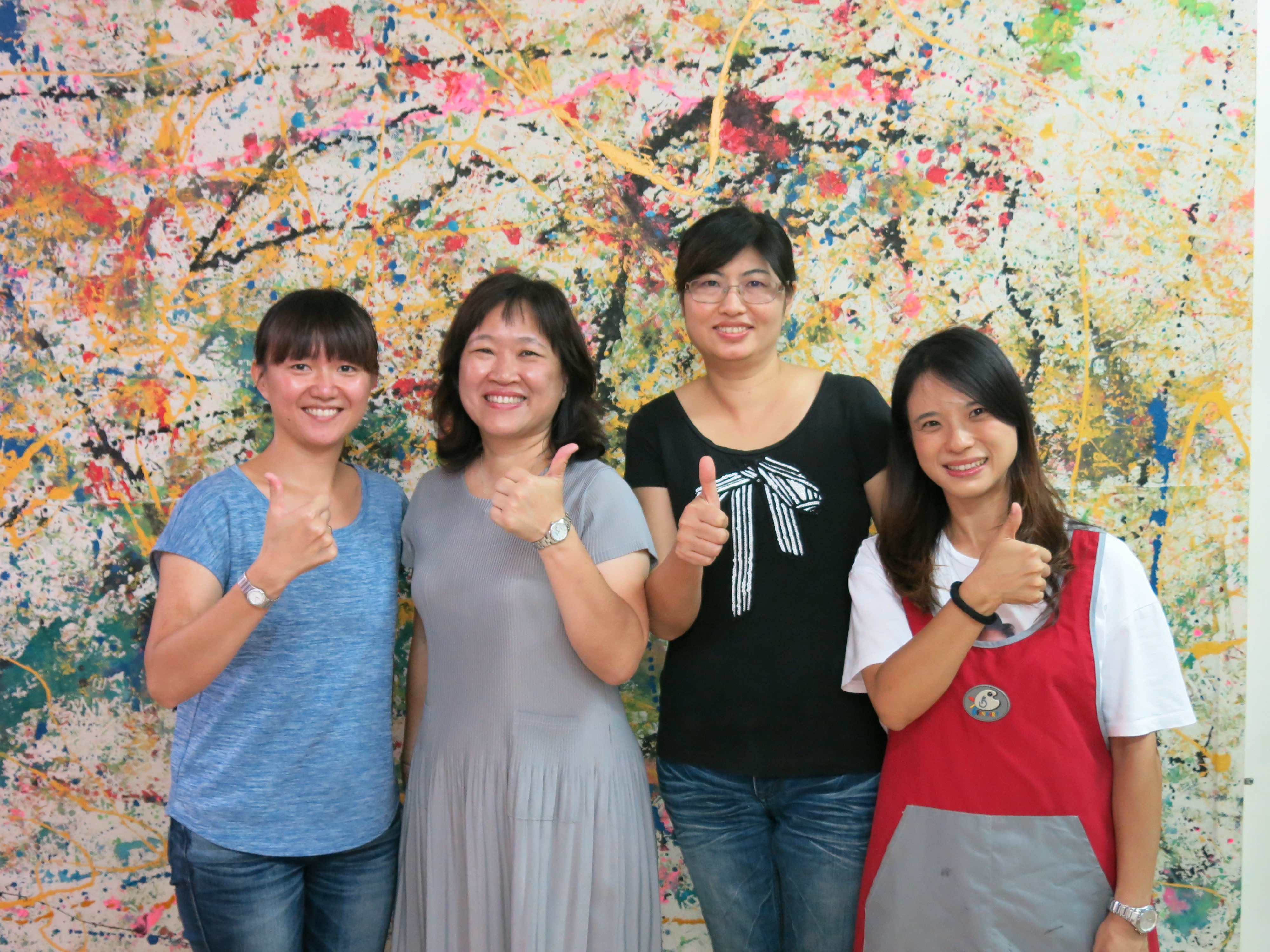 彰化發現藝術幼兒園親師生合作無間