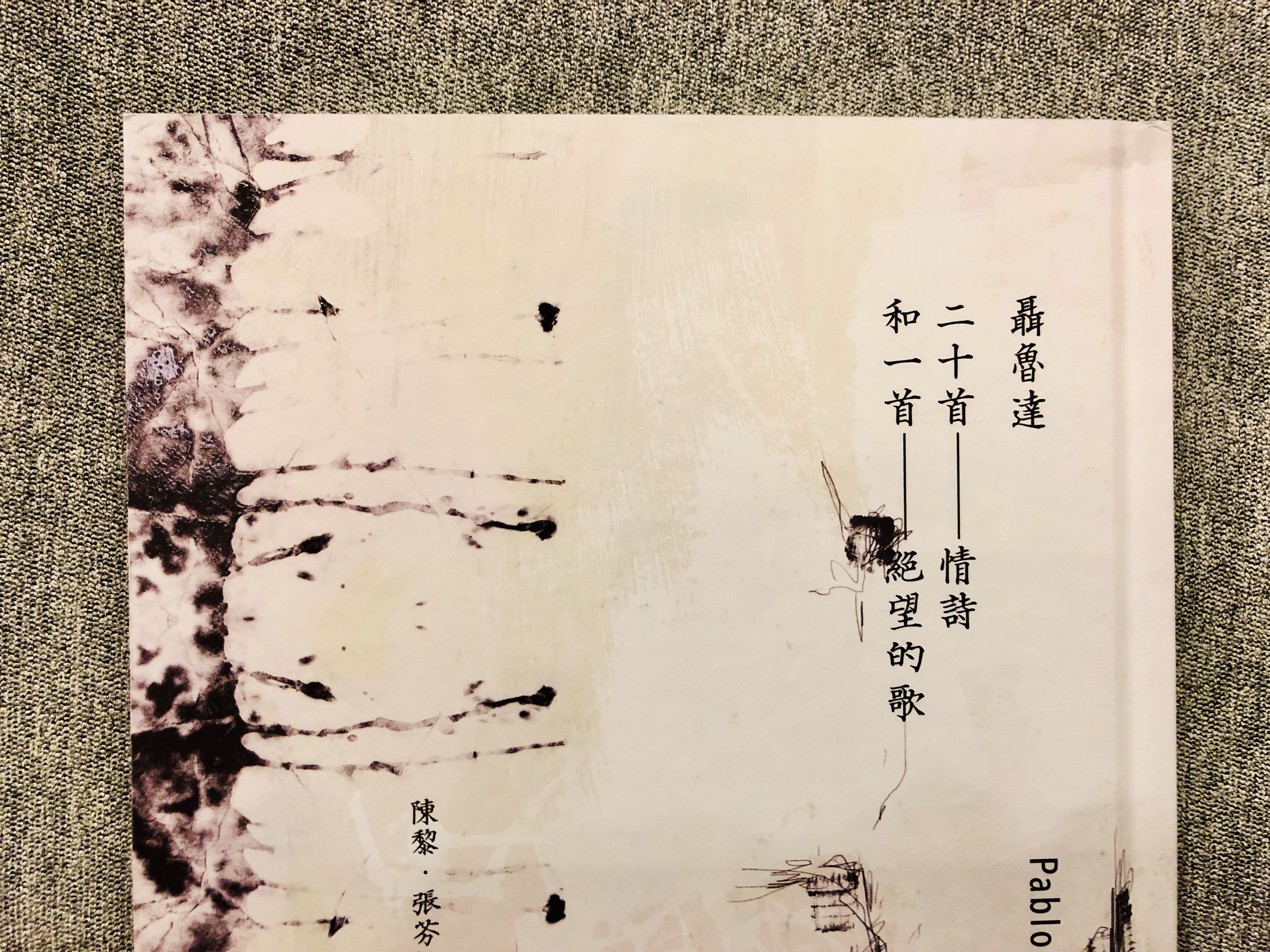 二十首情詩和一首絕望的歌1