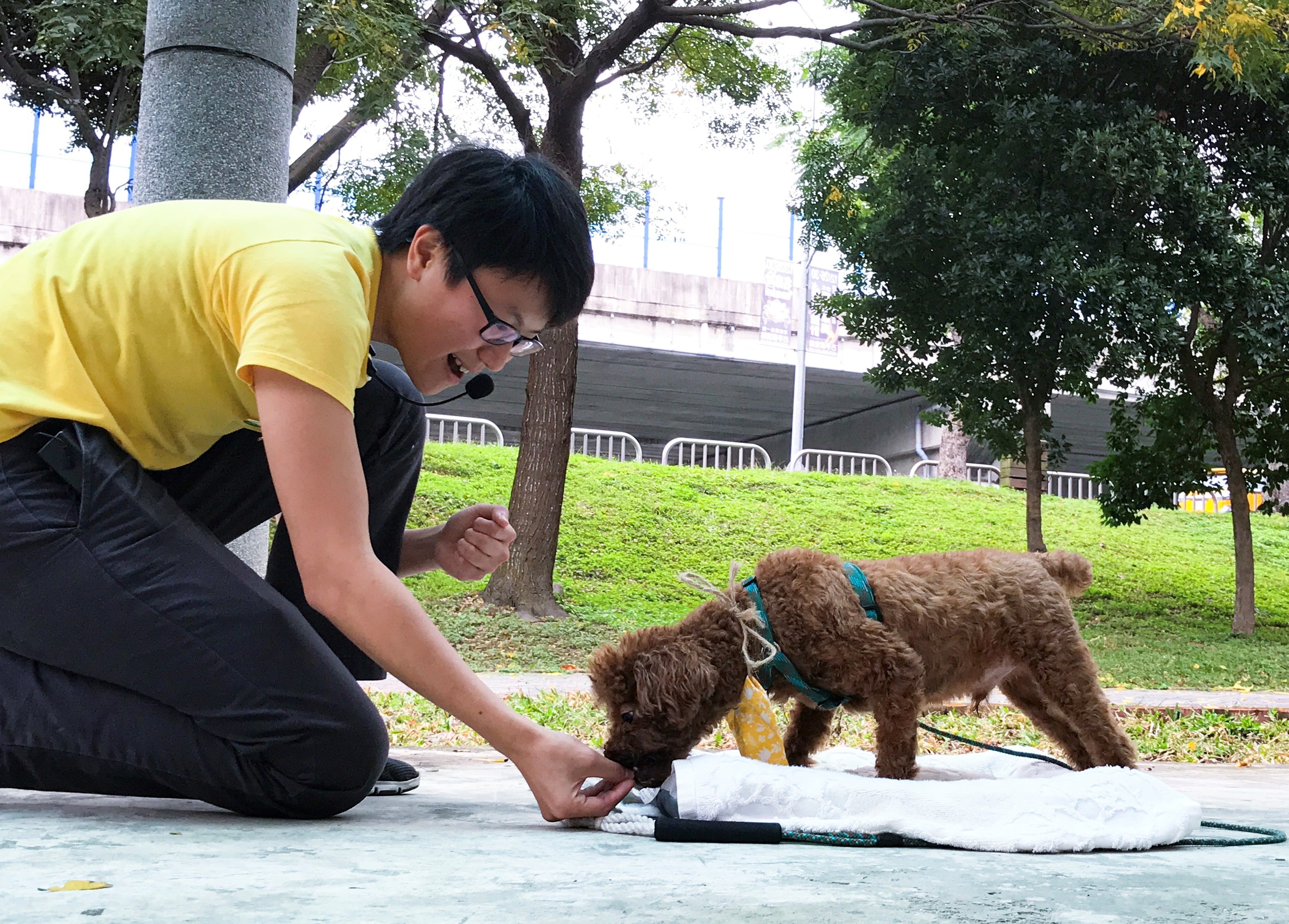 打從心底喜歡的時刻
(照片提供：浪犬博士)
