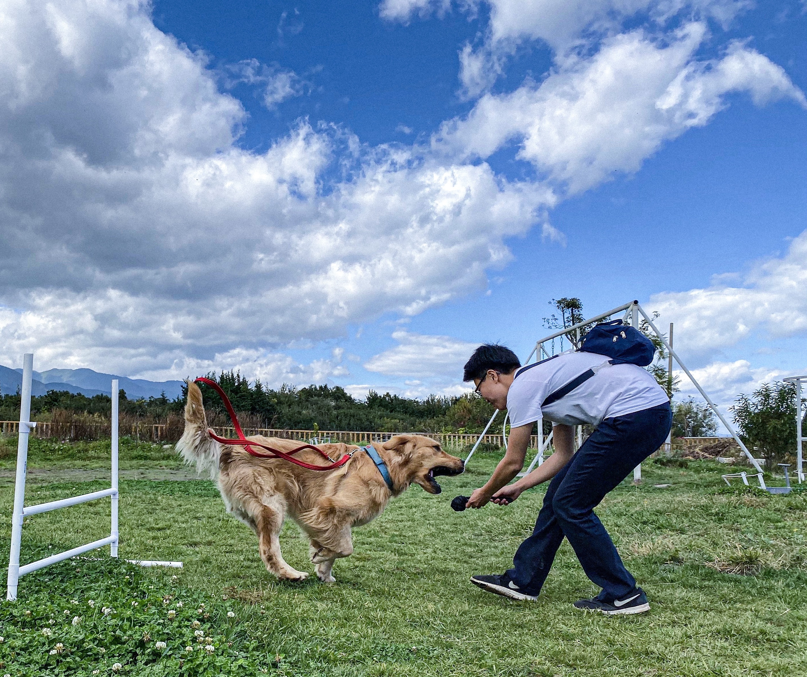 我們就是彼此的幸福
(照片提供：浪犬博士)