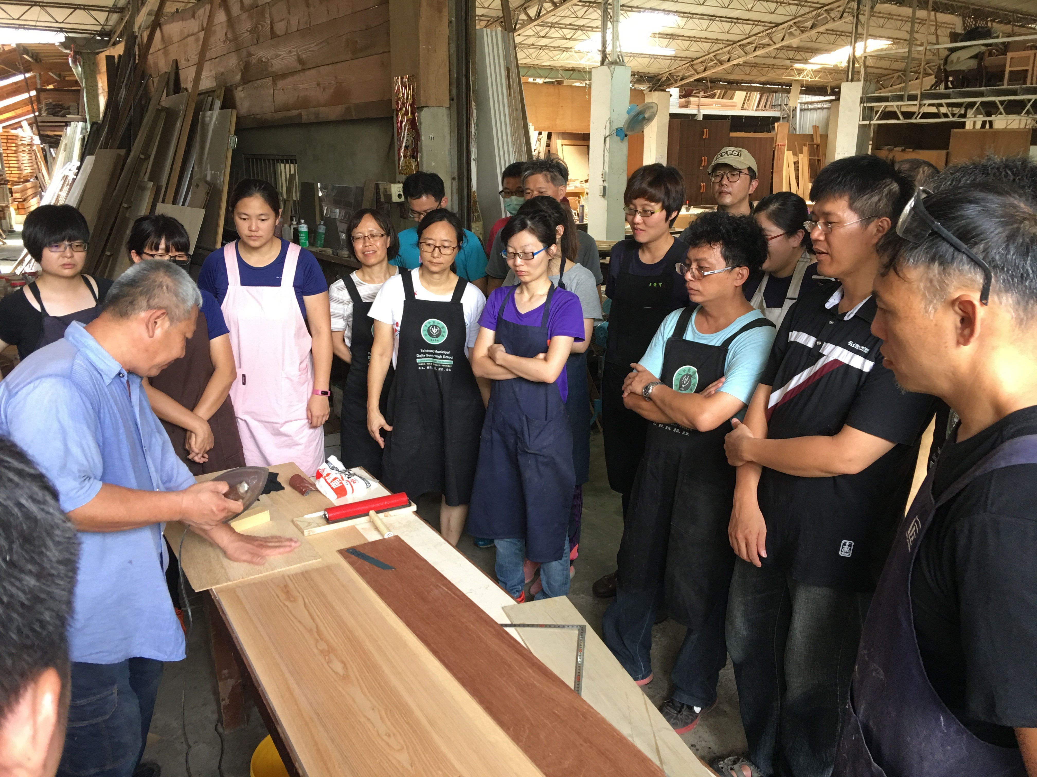木工技藝實作研習課程教學