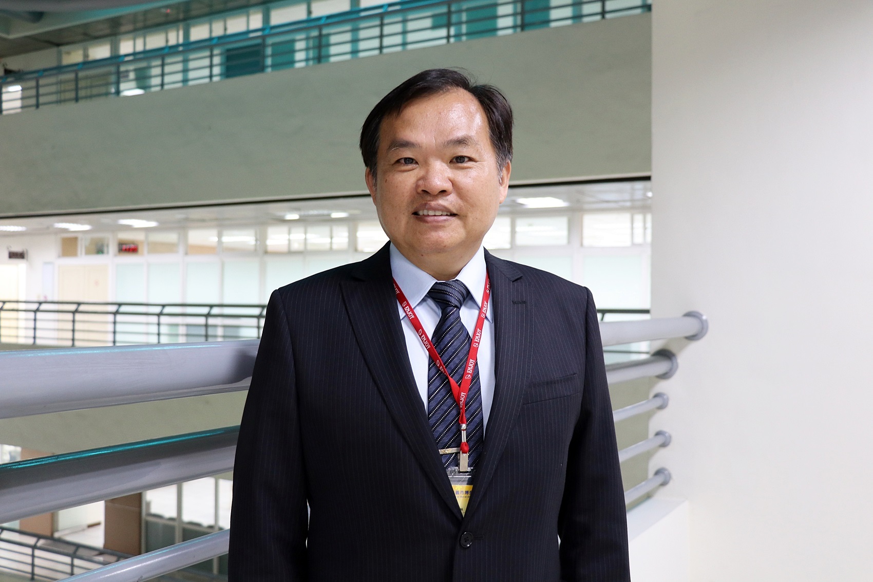  獲遴選為博愛國小校長的張英裕校長