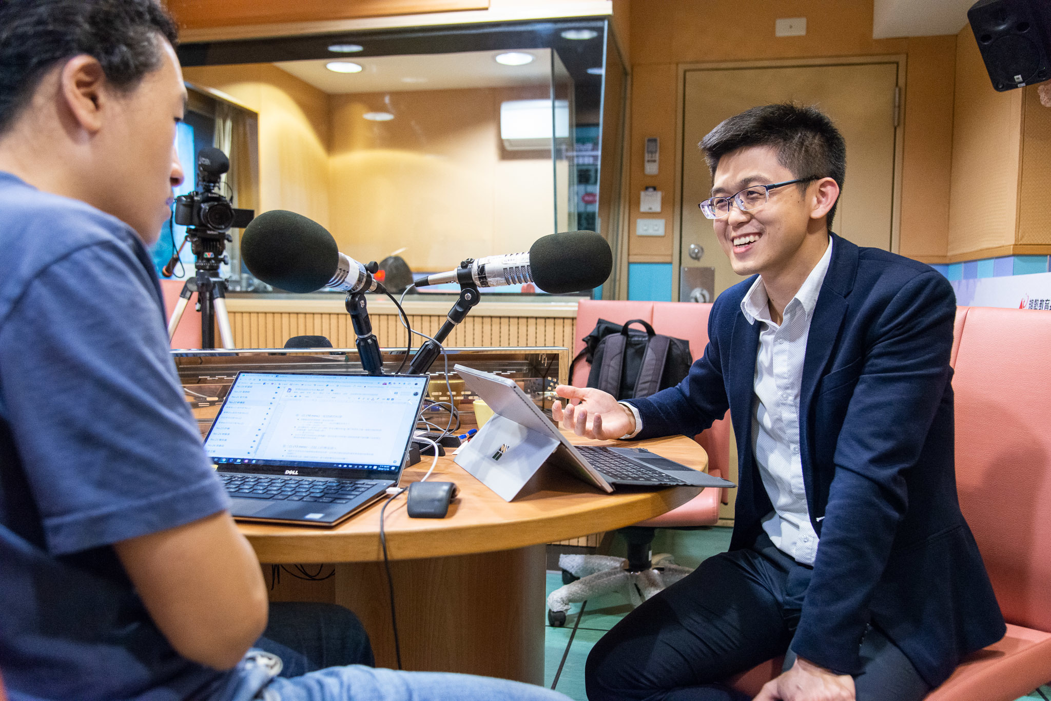 受訪者時瑋辰受訪照片