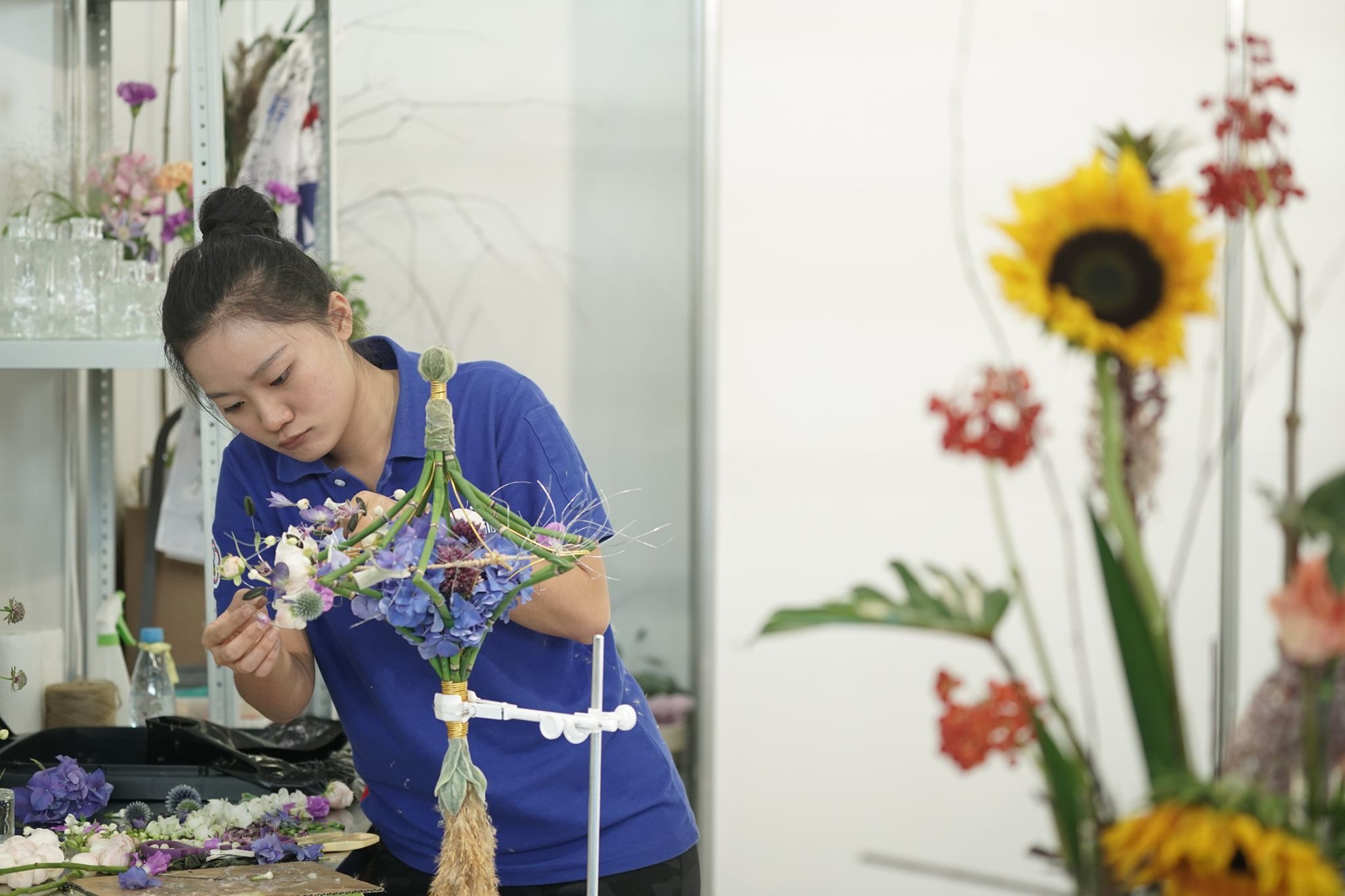 第45屆國際技能競賽花藝優勝柳皓淳