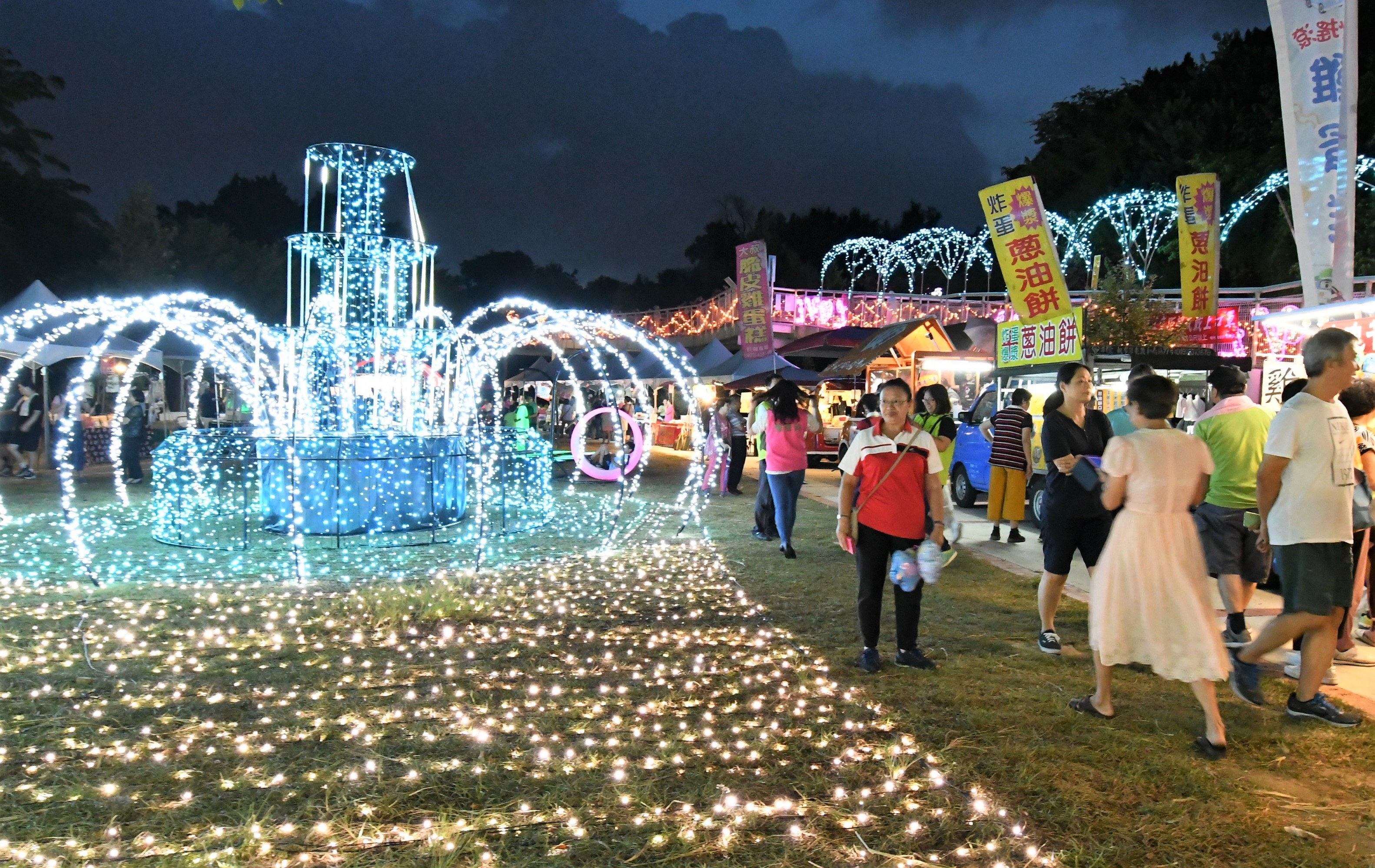 彰化市公所在八卦山舉辦市集邀請民眾來逛逛(圖片來源：彰化市公所)