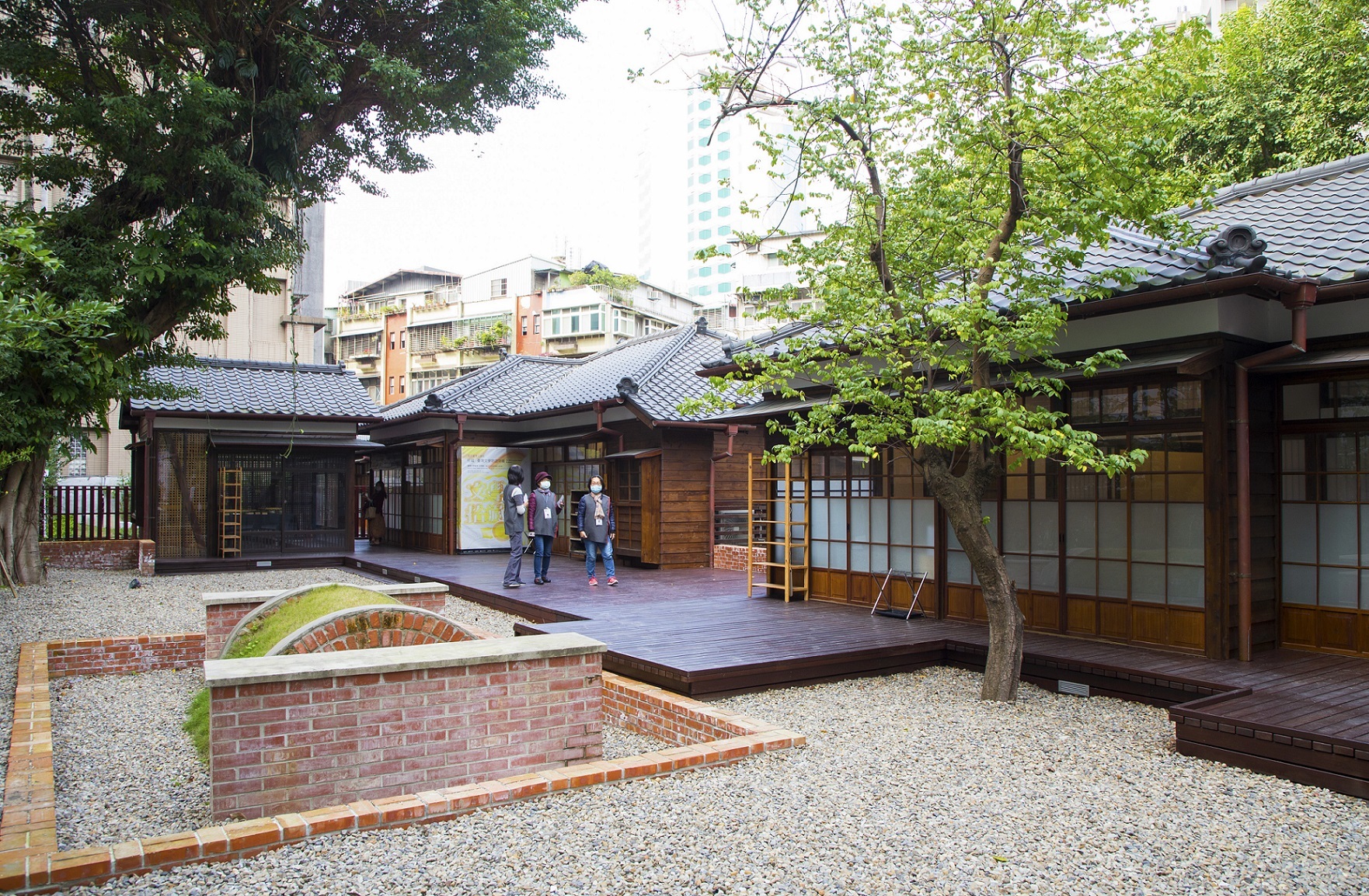 臺灣文學基地一隅。