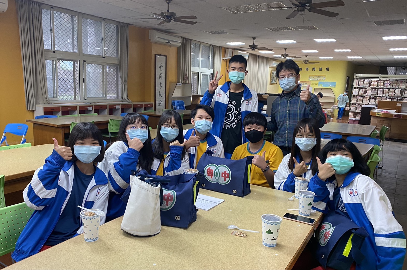 臺東卑南國中薩克斯風團員們分享經歷