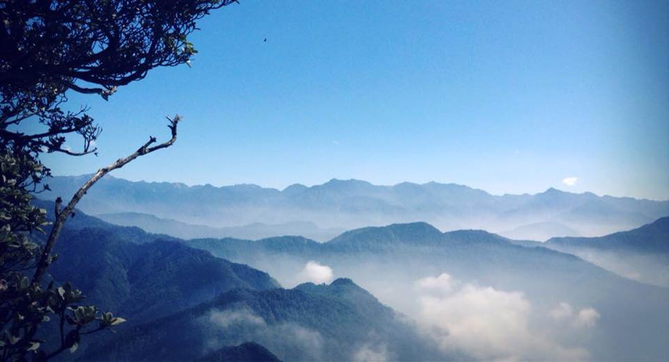 苗栗加里山山脈