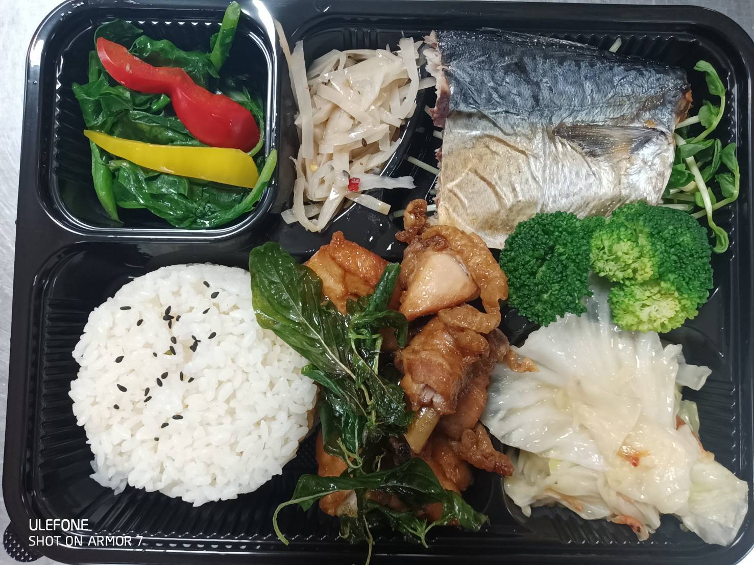 竹市防疫旅館供入住隔離者不同餐點。(新竹市政府提供)