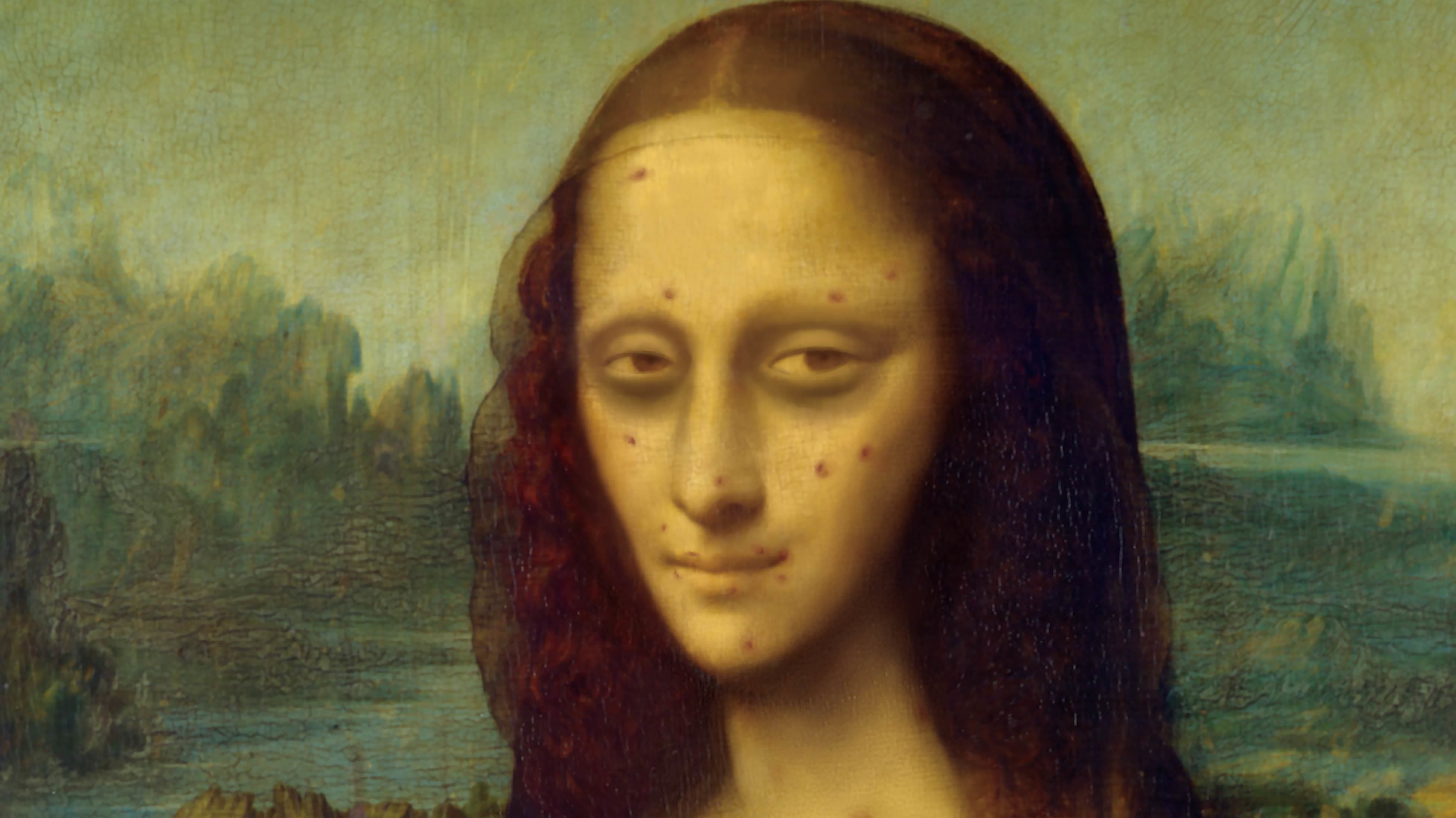 蒙娜麗莎變瘦了!（圖片:科博館提供）