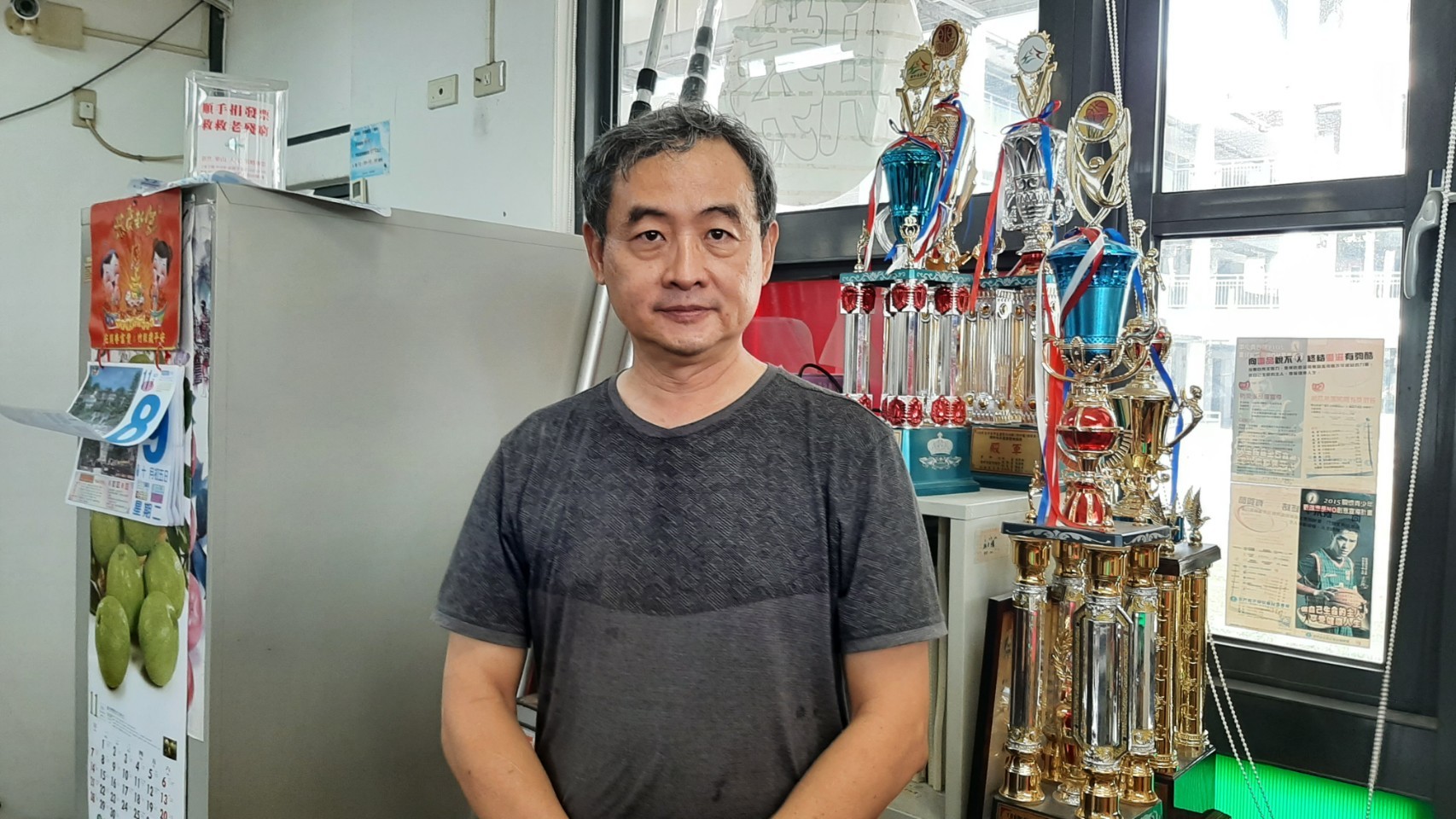 四育國中學務主任胡迪超