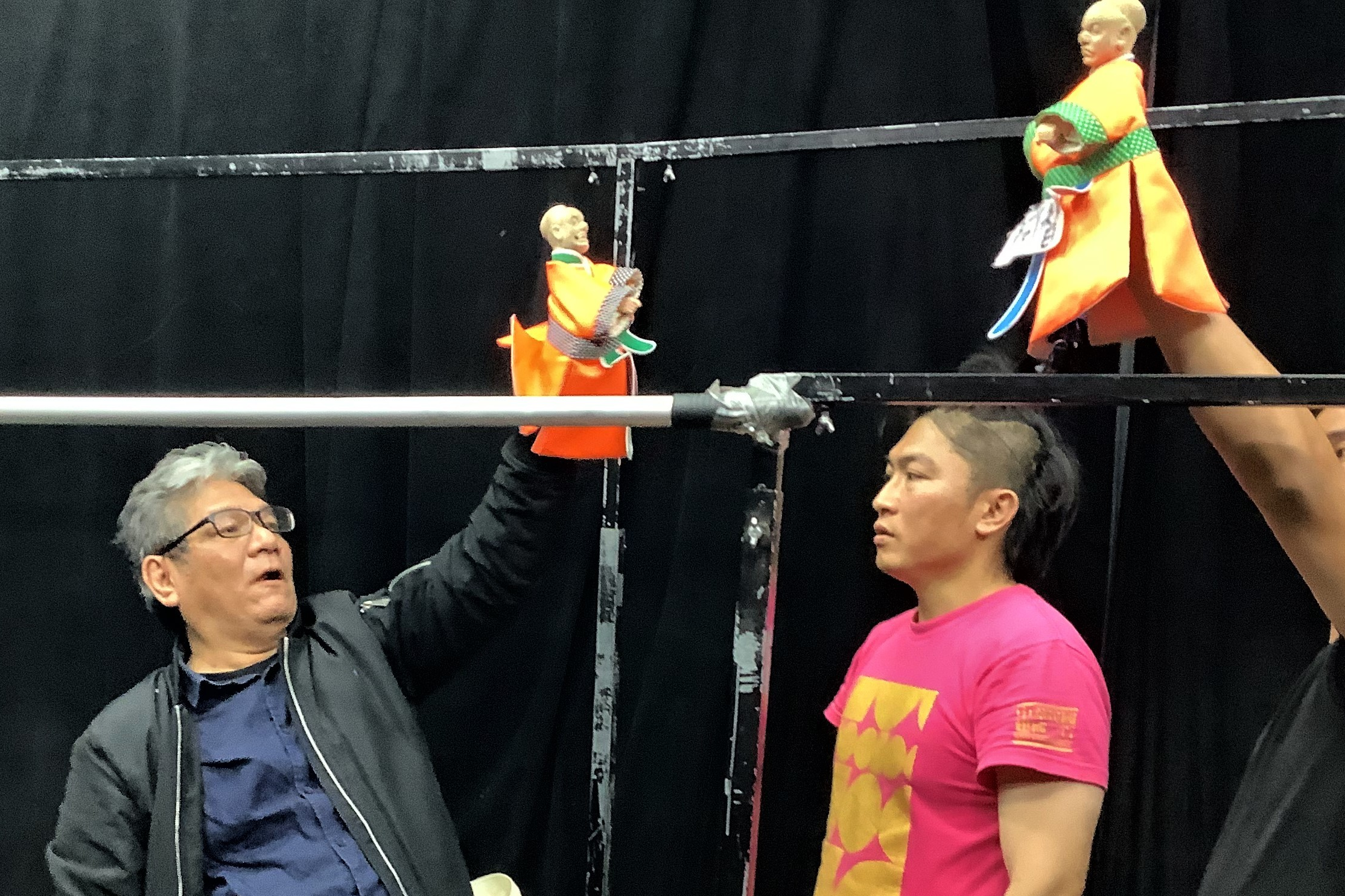 2022年總編導李永豐密集進場排練  示範布袋戲