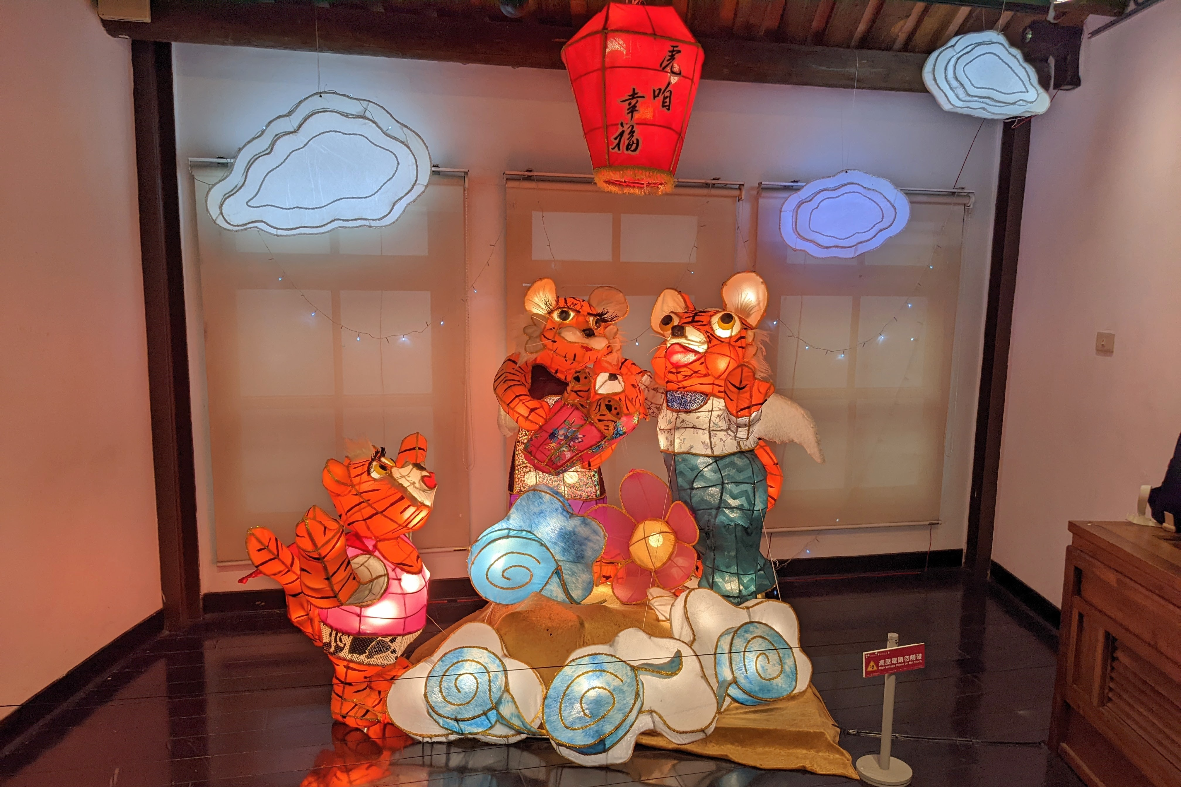 「虎來寶 幸福到」作品以飛天虎一家四口為主角，展現全家歡樂、甜蜜美滿的氛圍