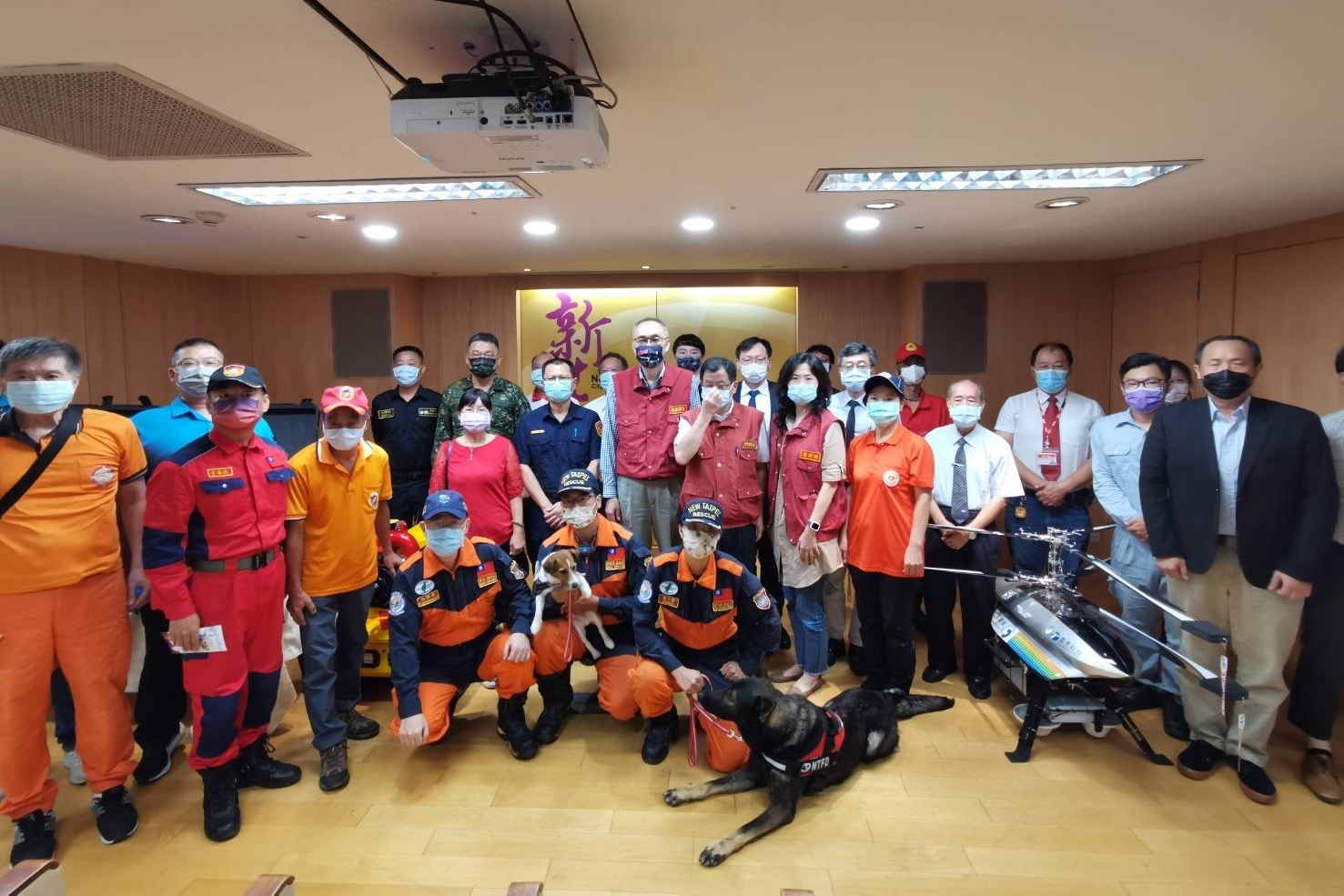 新北民安演習動員1800人 納入智能科技提升防災意識