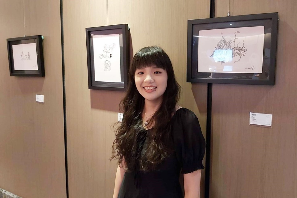 一事無成只好畫畫 蔡沐橙「畫」過生命低谷