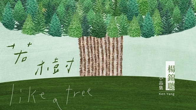 楊錦聰《若樹》專輯局部封面（圖源：風潮音樂）