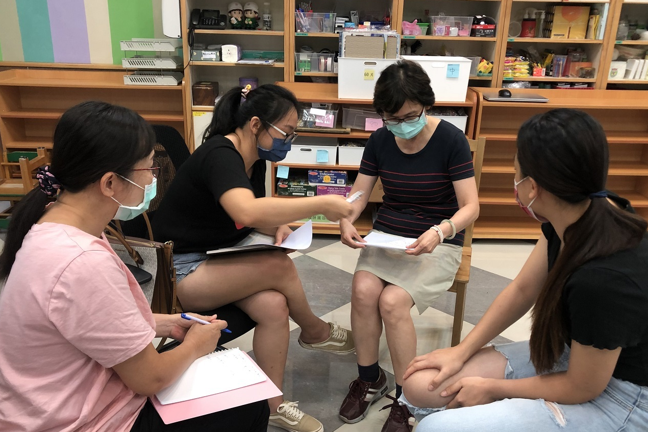 110年度社群活動(臺北場)-學員與講師進行提問與討論（教育部提供）