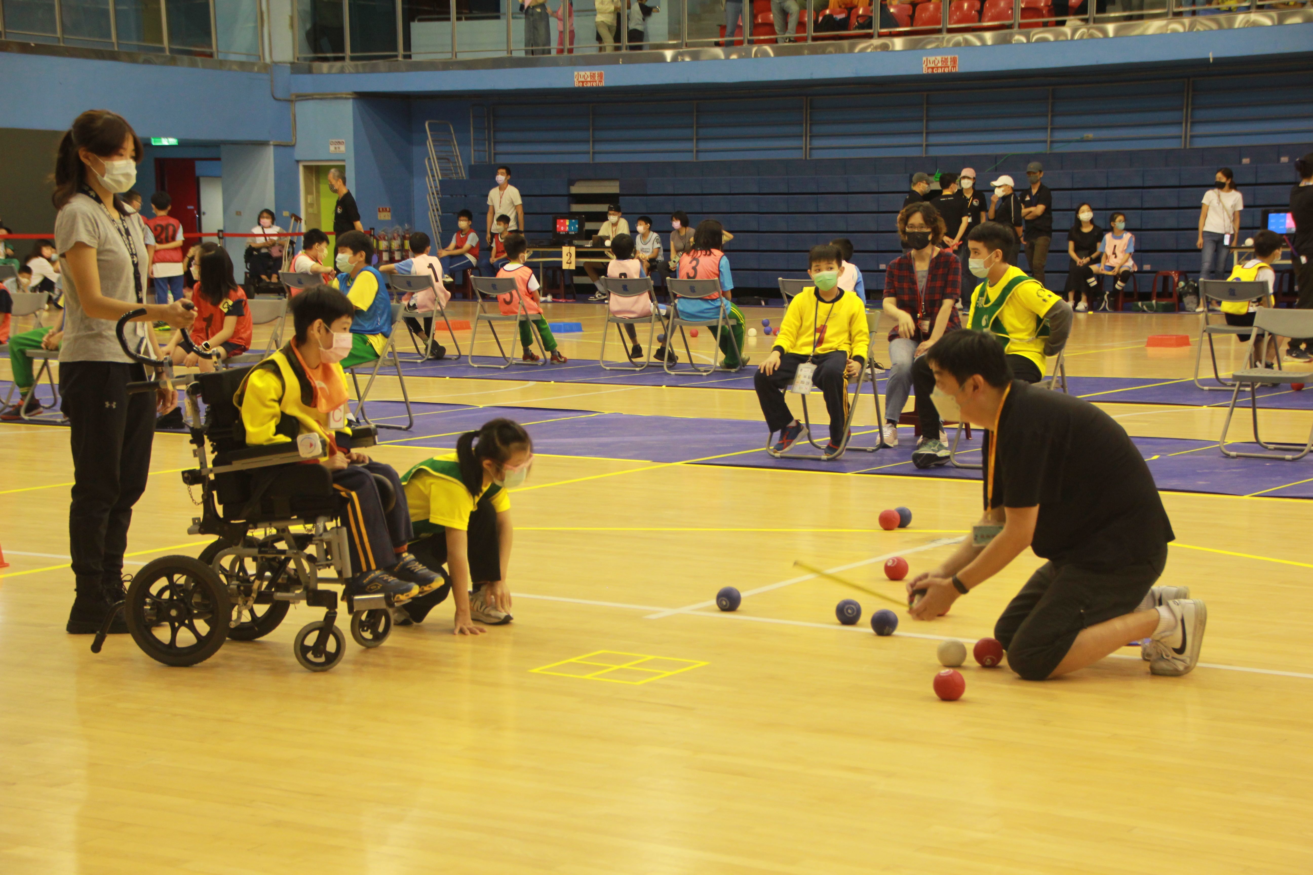 111年北市國小特教盃地板滾球邀請賽
