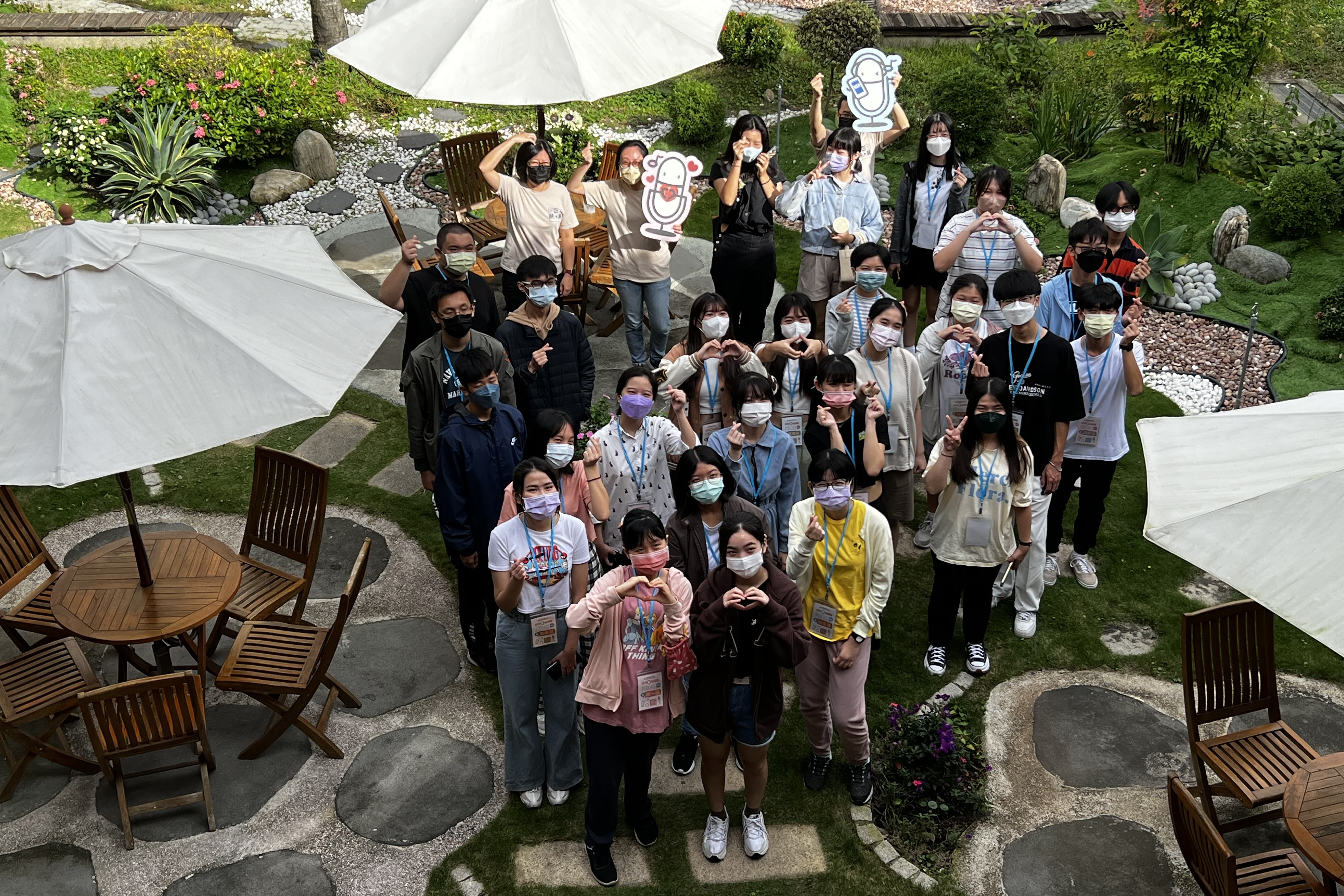 參與Podcast入門研習營的同學們全體合影