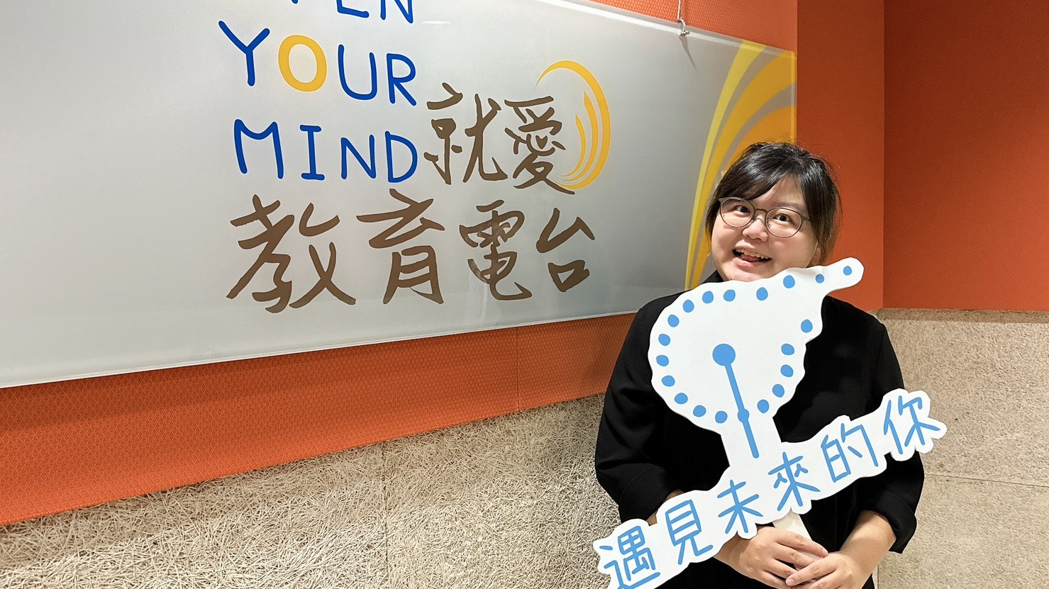 黃意雅滿足笑著說，這份工作讓她有滿滿的成就感