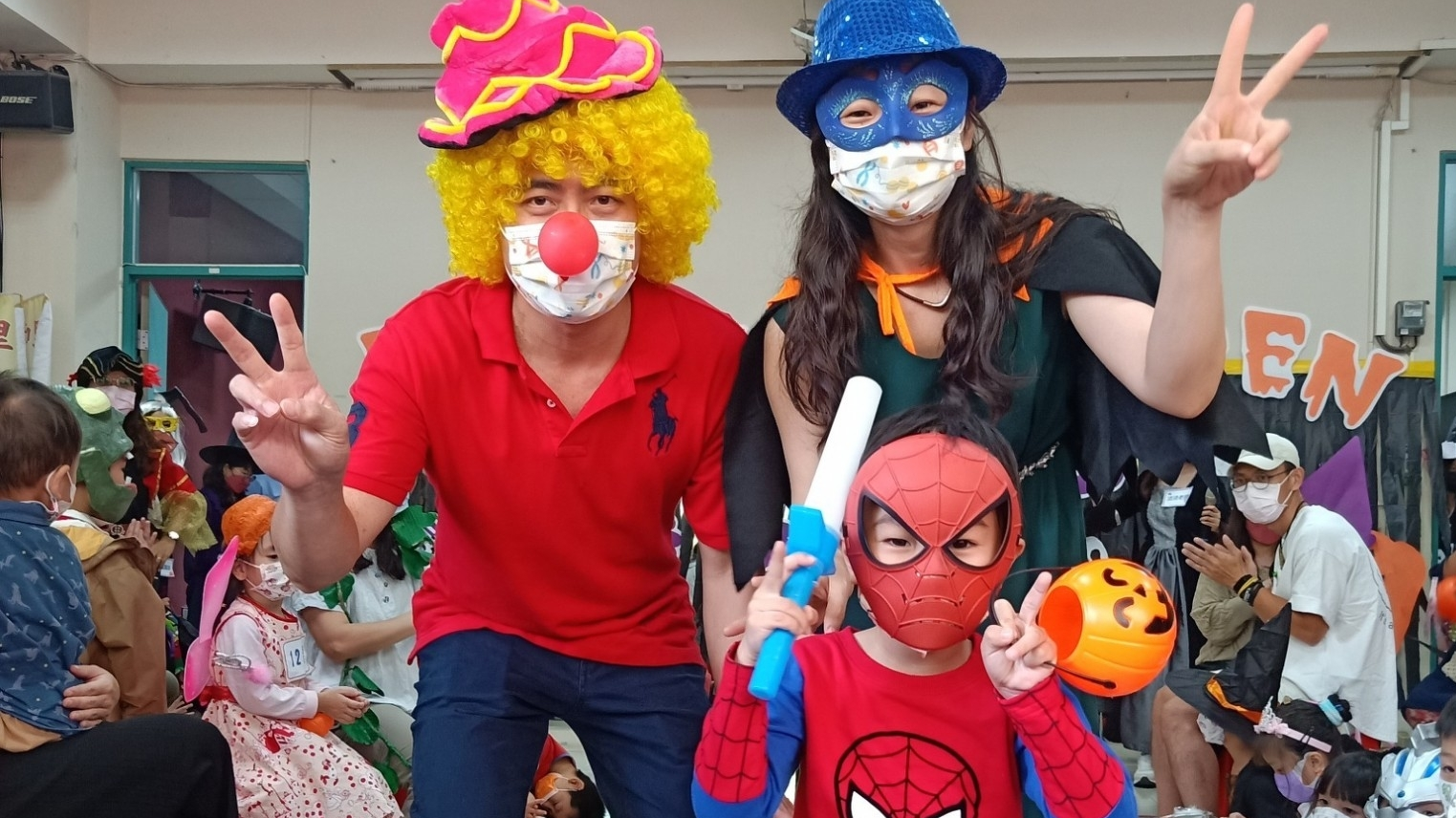 萬聖節親子走秀