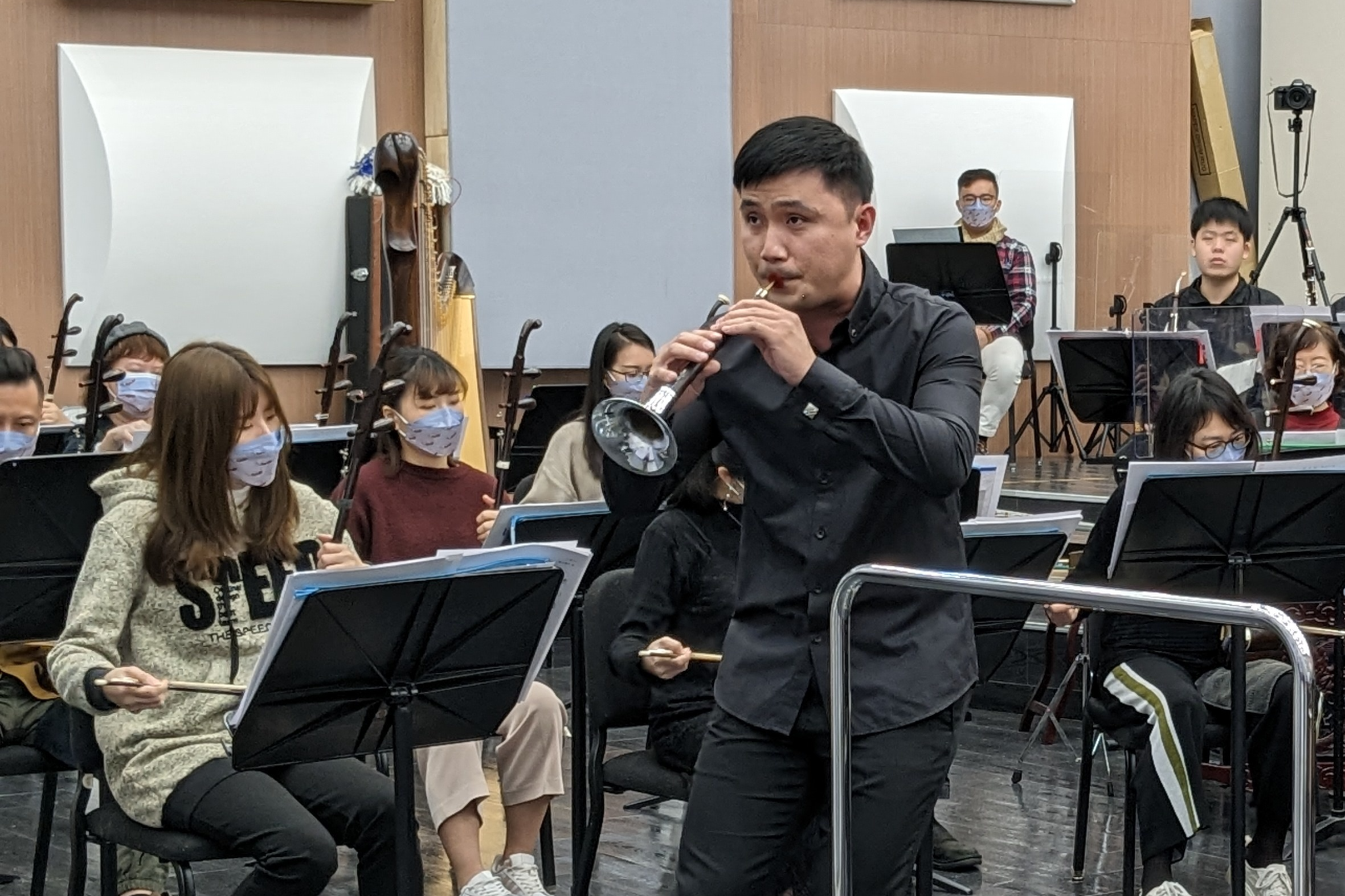 NCO嗩吶新秀選拔冠軍得主溫育良為《朝天歌》特地遠赴陝北學習大嗩吶