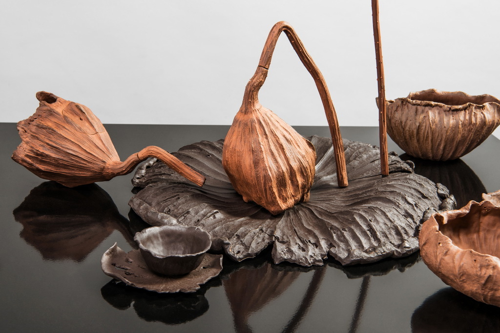 2020臺灣工藝競賽，禪荷。漱泉，林智斌 (工藝中心提供)