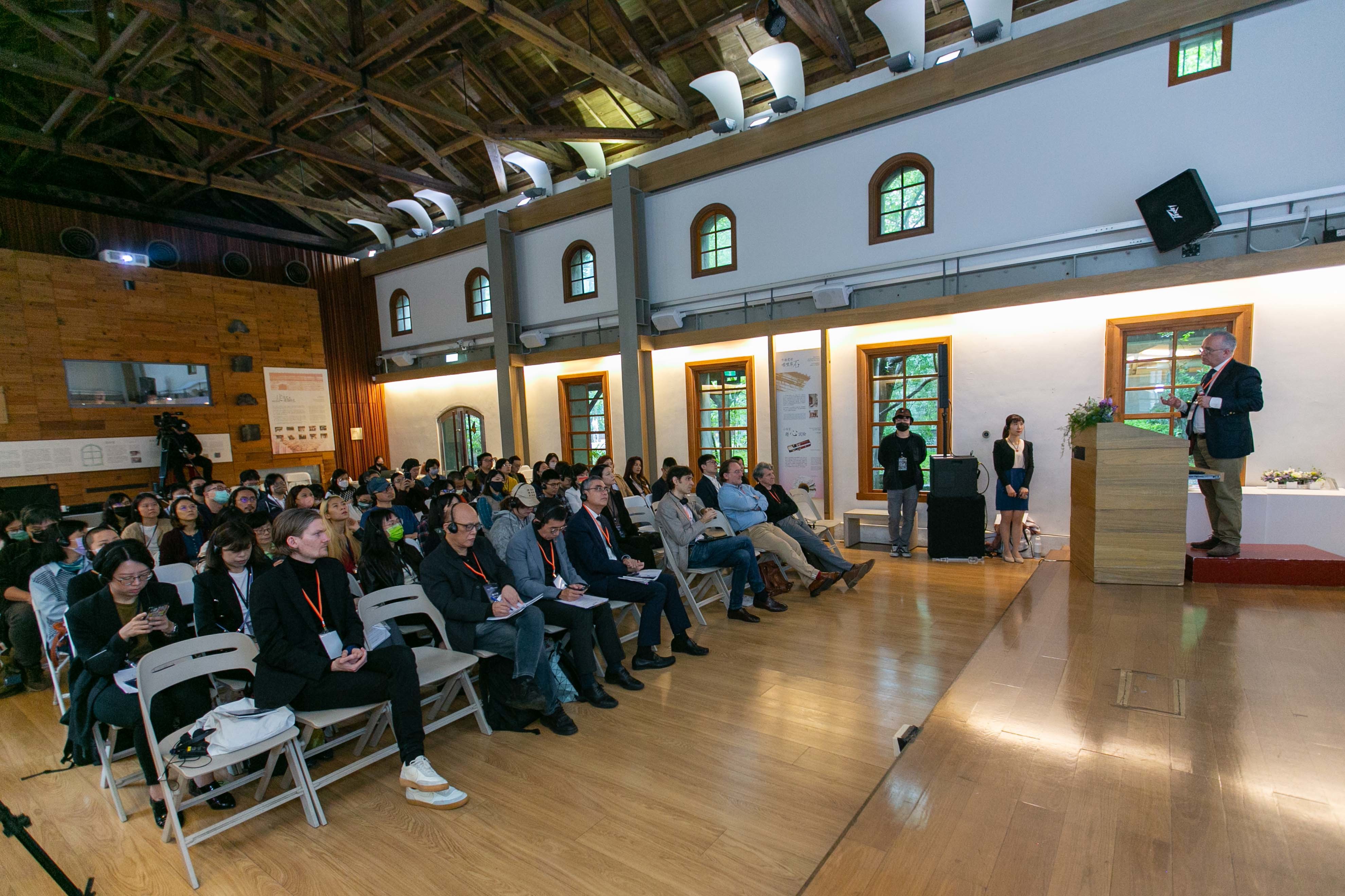 2023臺法文化工作坊為期兩天，邀請臺法專家學者就主題「電影與影視平台新經濟展望」分享對談 (文化部提供)