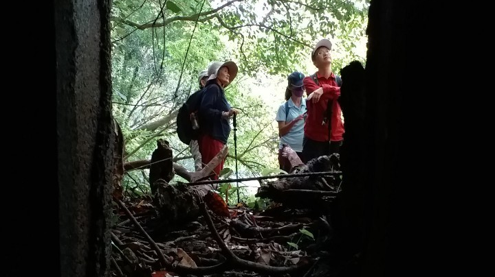 百年古道網修復計畫｜獅潭楔隘古道踏查煤坑遺址2