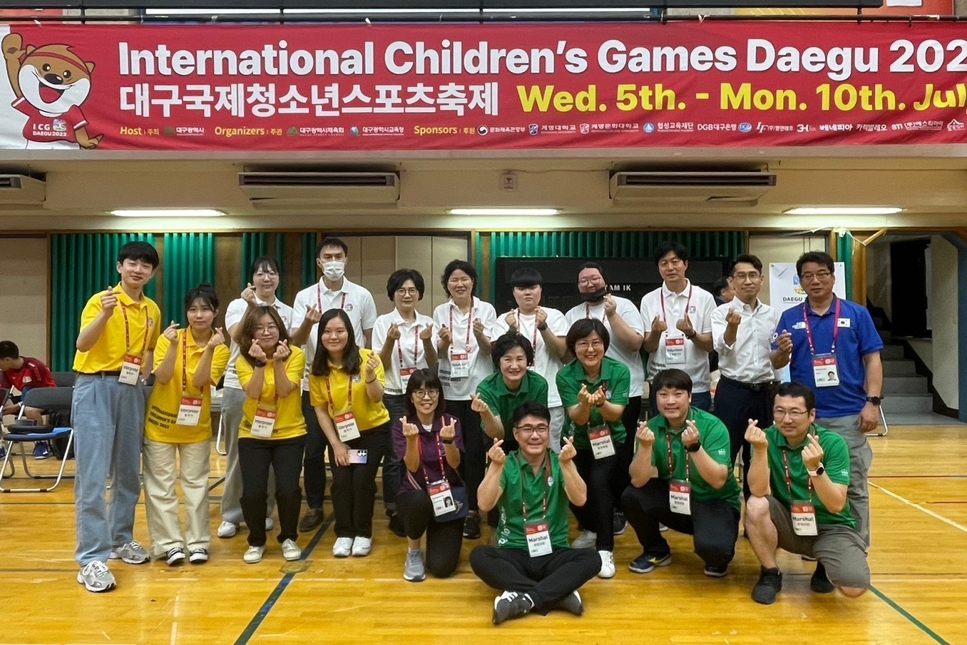 體育署國際組許秀玲組長擔任ICG桌球技術委員。