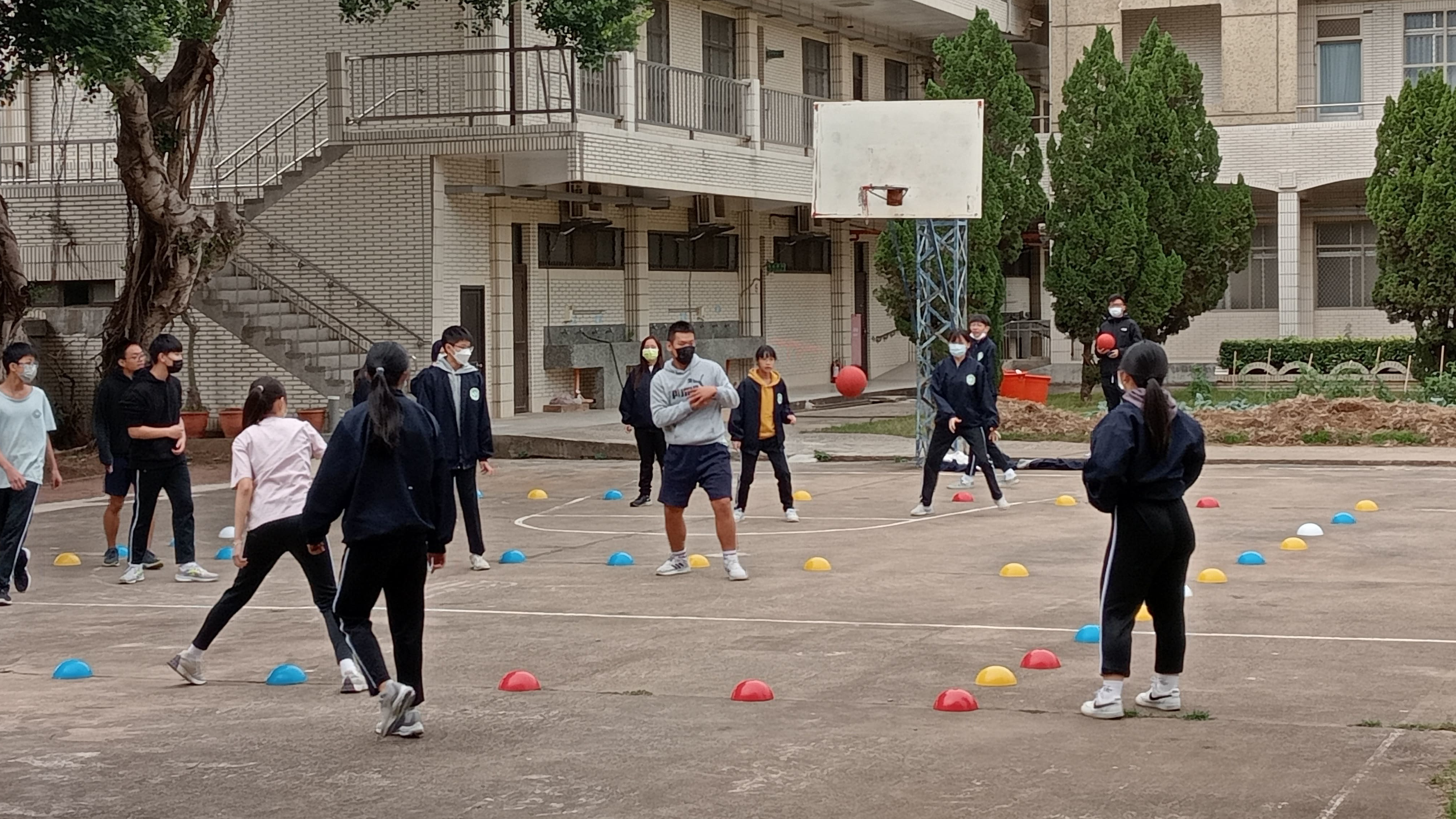 110學年度學童健康體位C組優等學校-金門縣烈嶼國民中學-校內躲避球活動