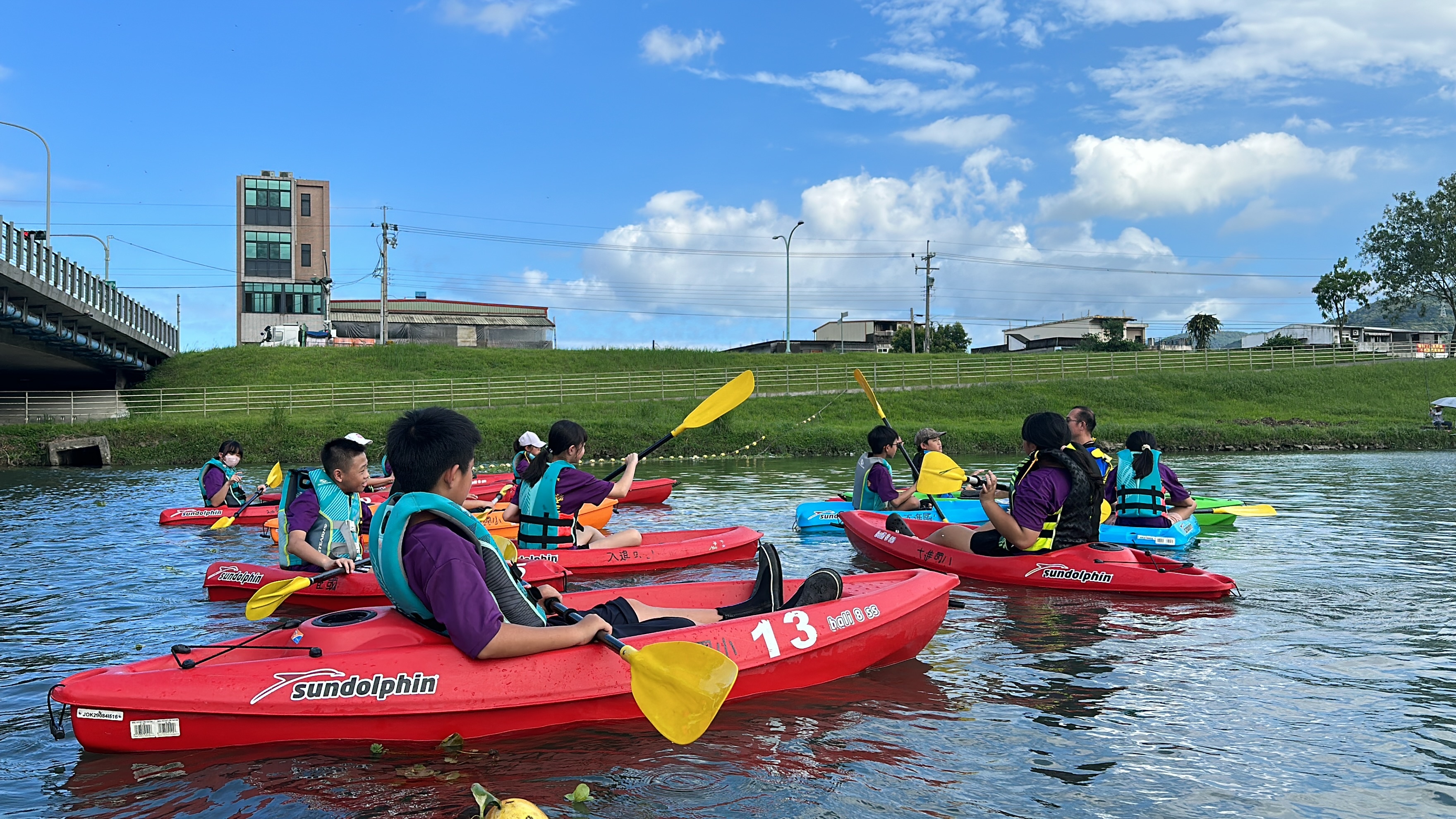 大進國小獨木舟課程