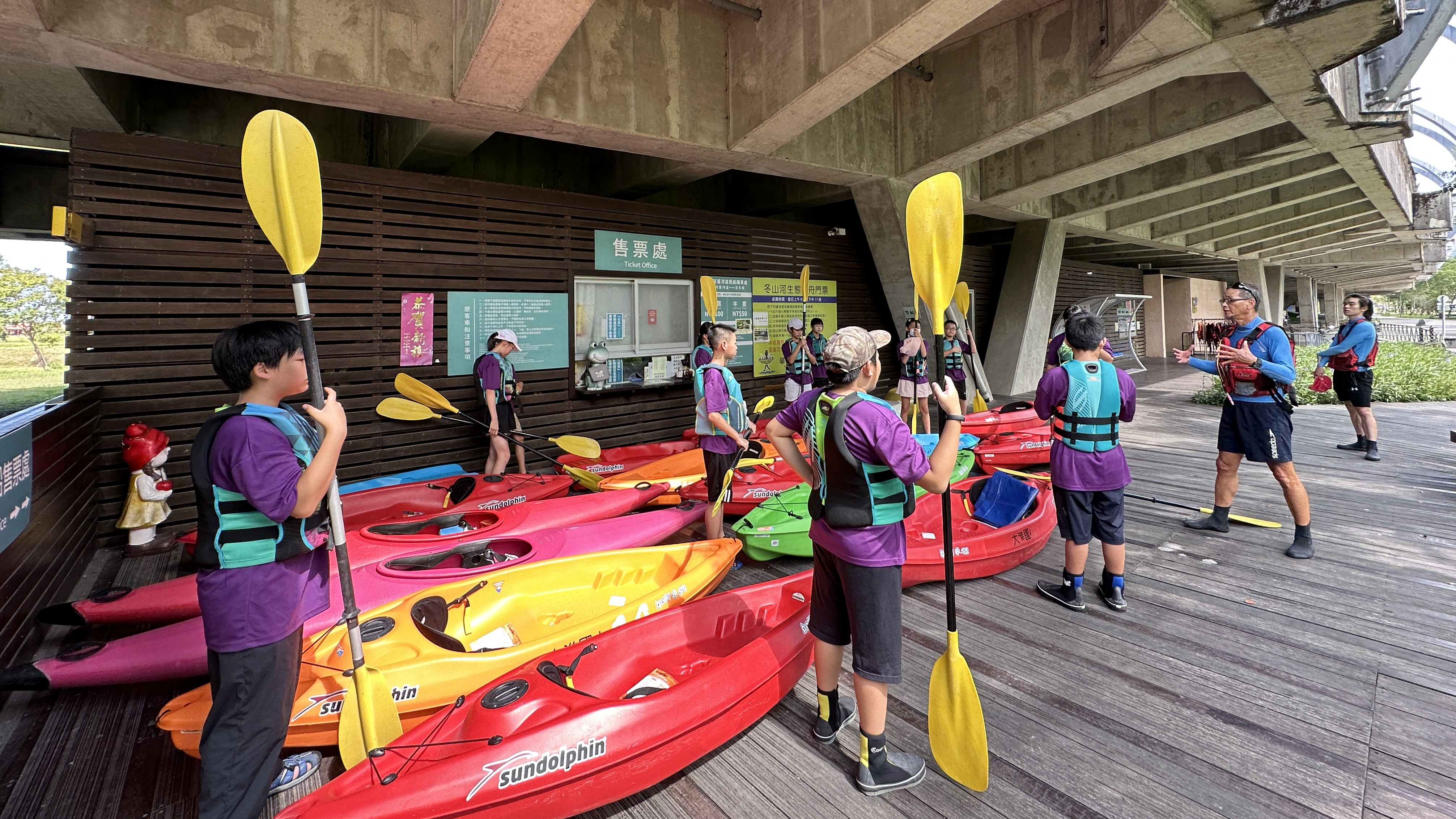 大進國小獨木舟課程