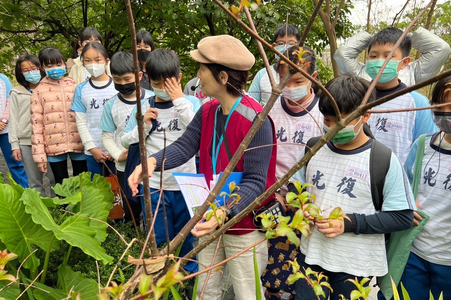松山文創園區推動環境復育，成為學生戶外生態教育的最佳場域