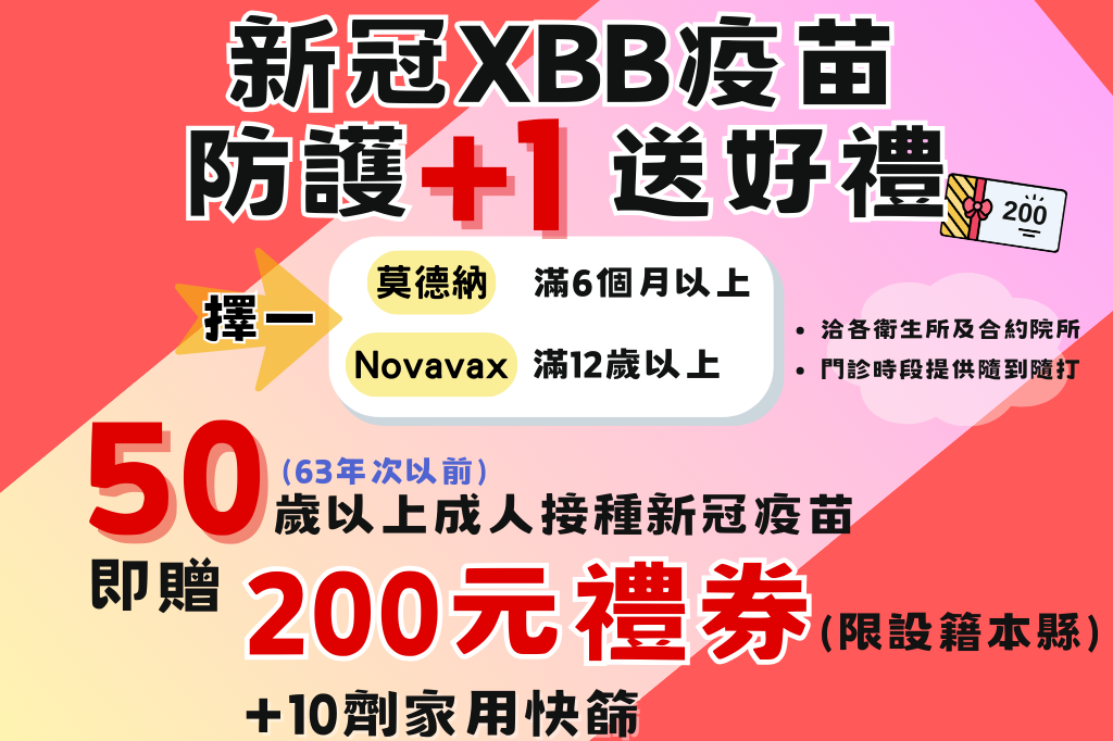 鼓勵民眾施打疫苗 嘉義縣政府推出獎勵措施