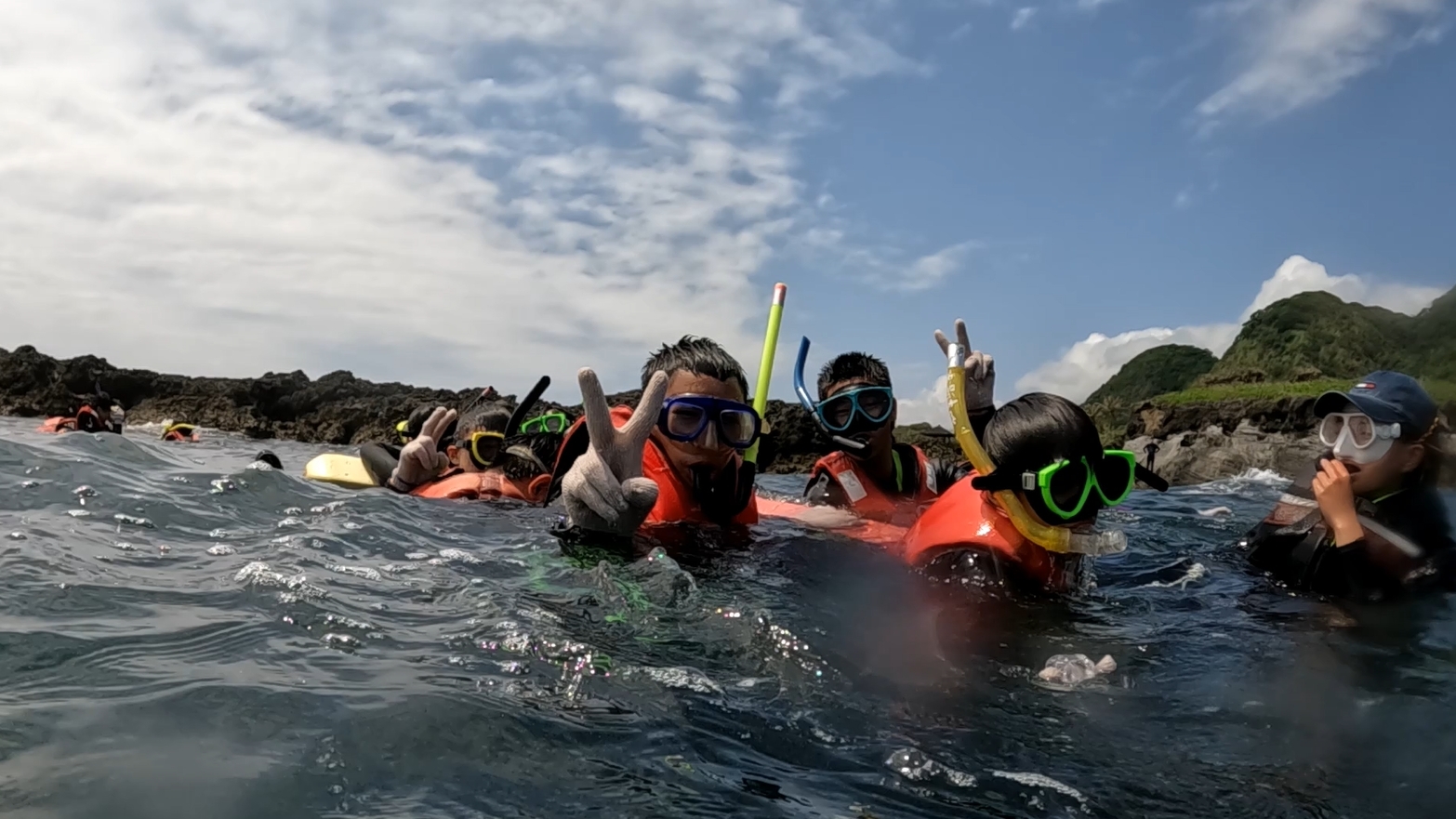 七年級石梯坪浮潛課程