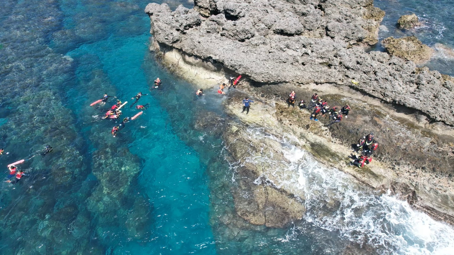 七年級石梯坪浮潛課程