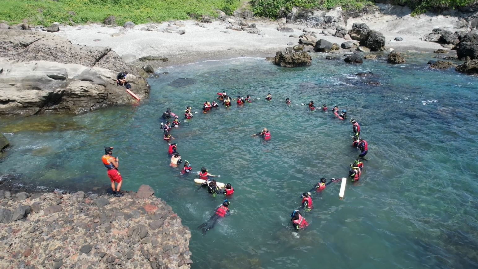 七年級石梯坪浮潛課程