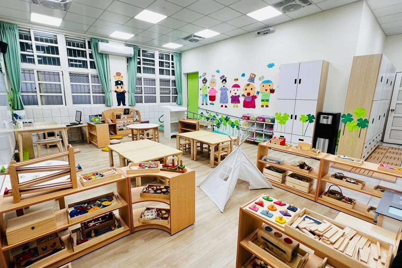 廣興非營利幼兒園室內活動室
