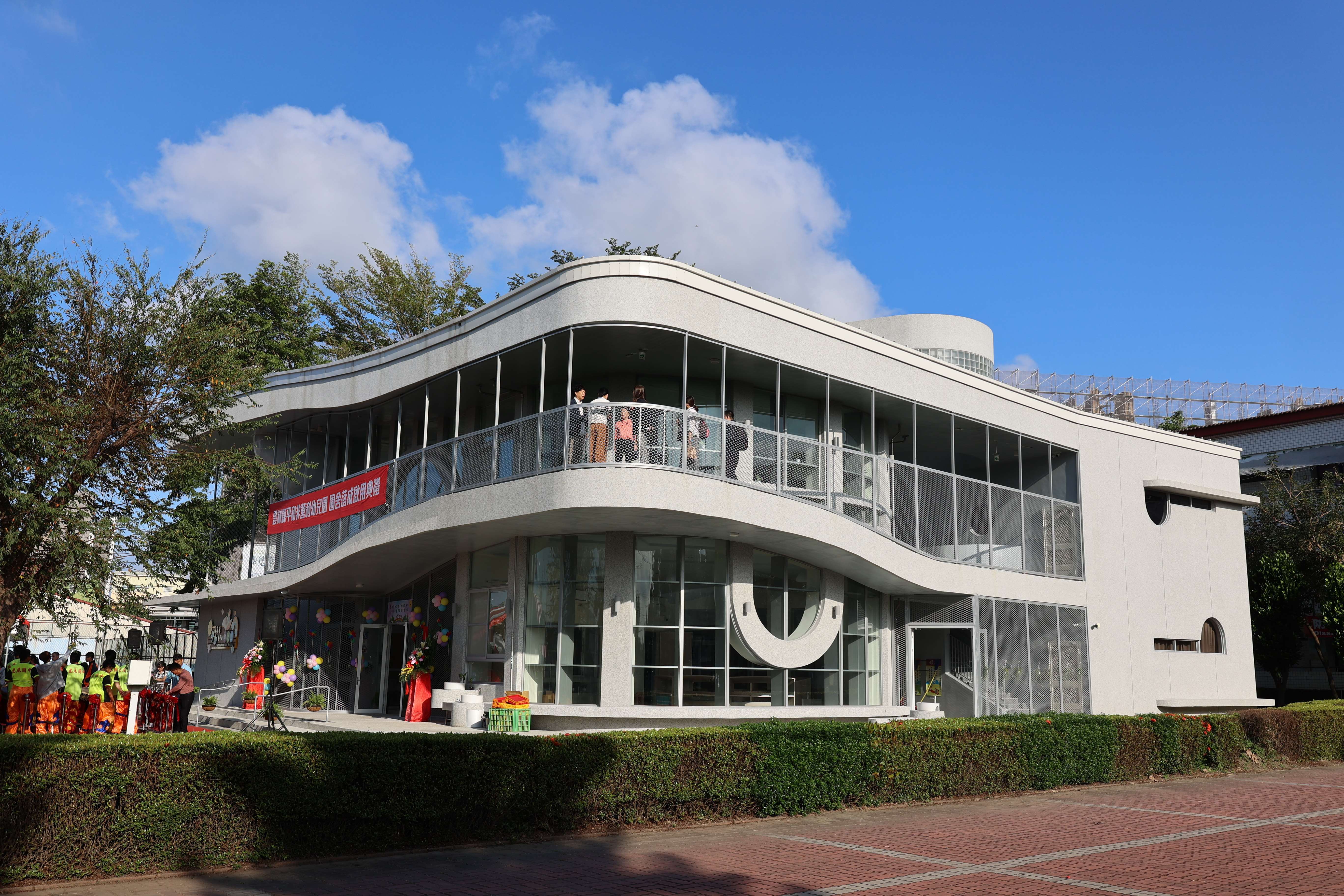 雲林縣平和非營利幼兒園的園舍（圖源：雲林縣政府）