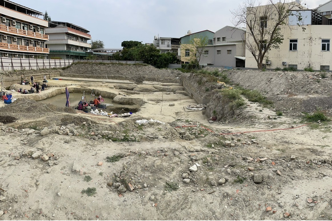 中社遺址考古現場（圖源：建國國小）