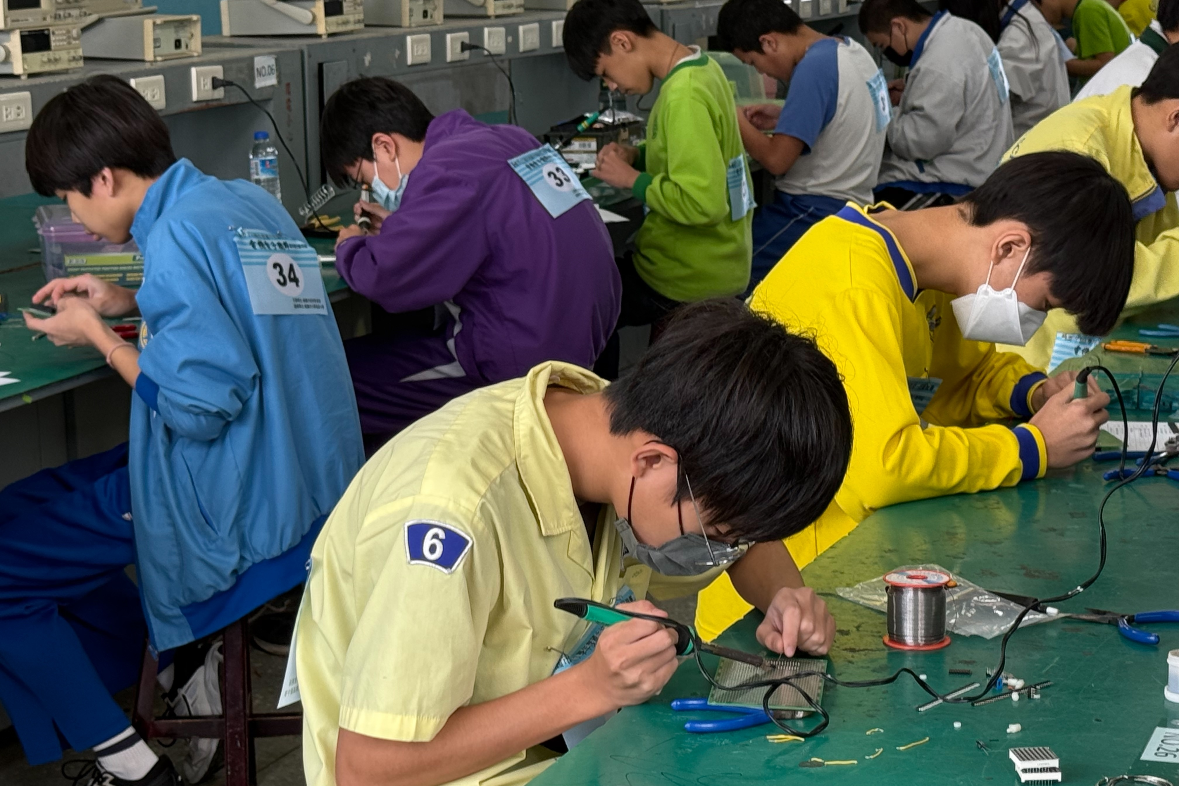 桃園市113學年度國中技藝教育競賽登場，1,021名選手角逐技藝巔峰