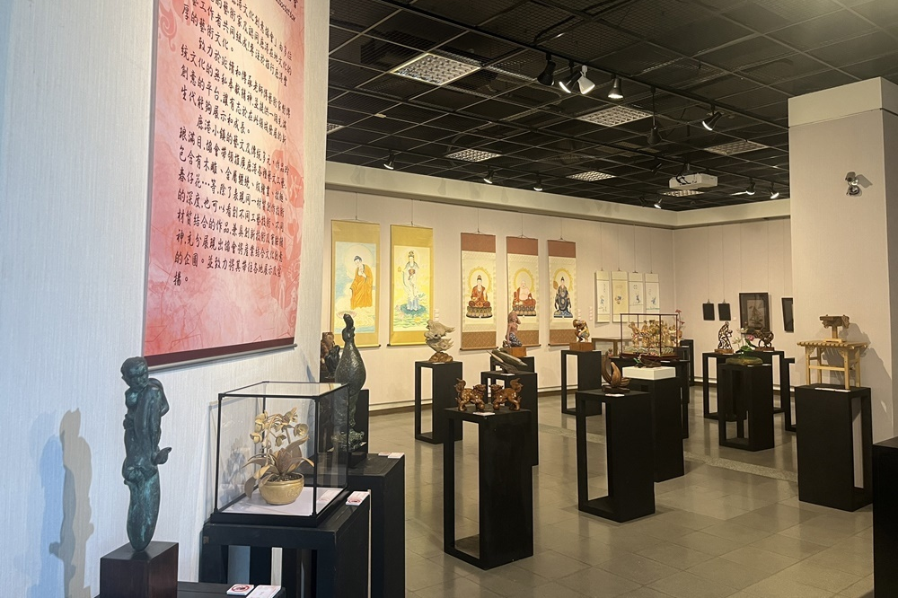 「鹿藝雅韻」展覽現場（圖源：雲科大）