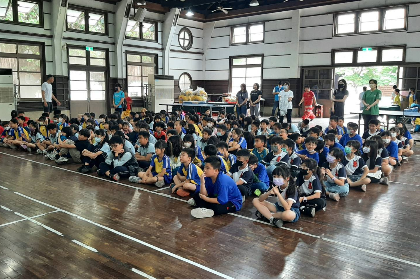 二林國小學生到場觀禮