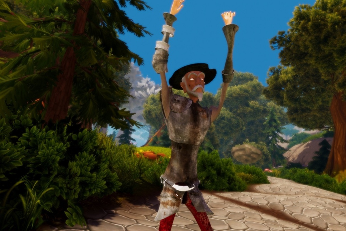 2025 NTT Arts Nova新藝計畫 熊世翔✕洪翊博《日夜顛倒的唐吉訶德》，影像設計洪翊博以Unity遊戲引擎、互動設計、AI生成技術等科技，讓角色和旅程展現出多元面貌