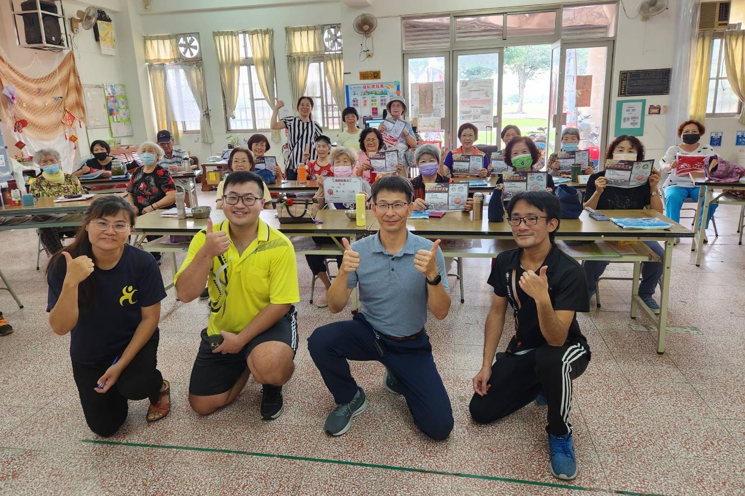 雲科大運動科技示範中心辦理社區活動（圖源：雲林縣政府）