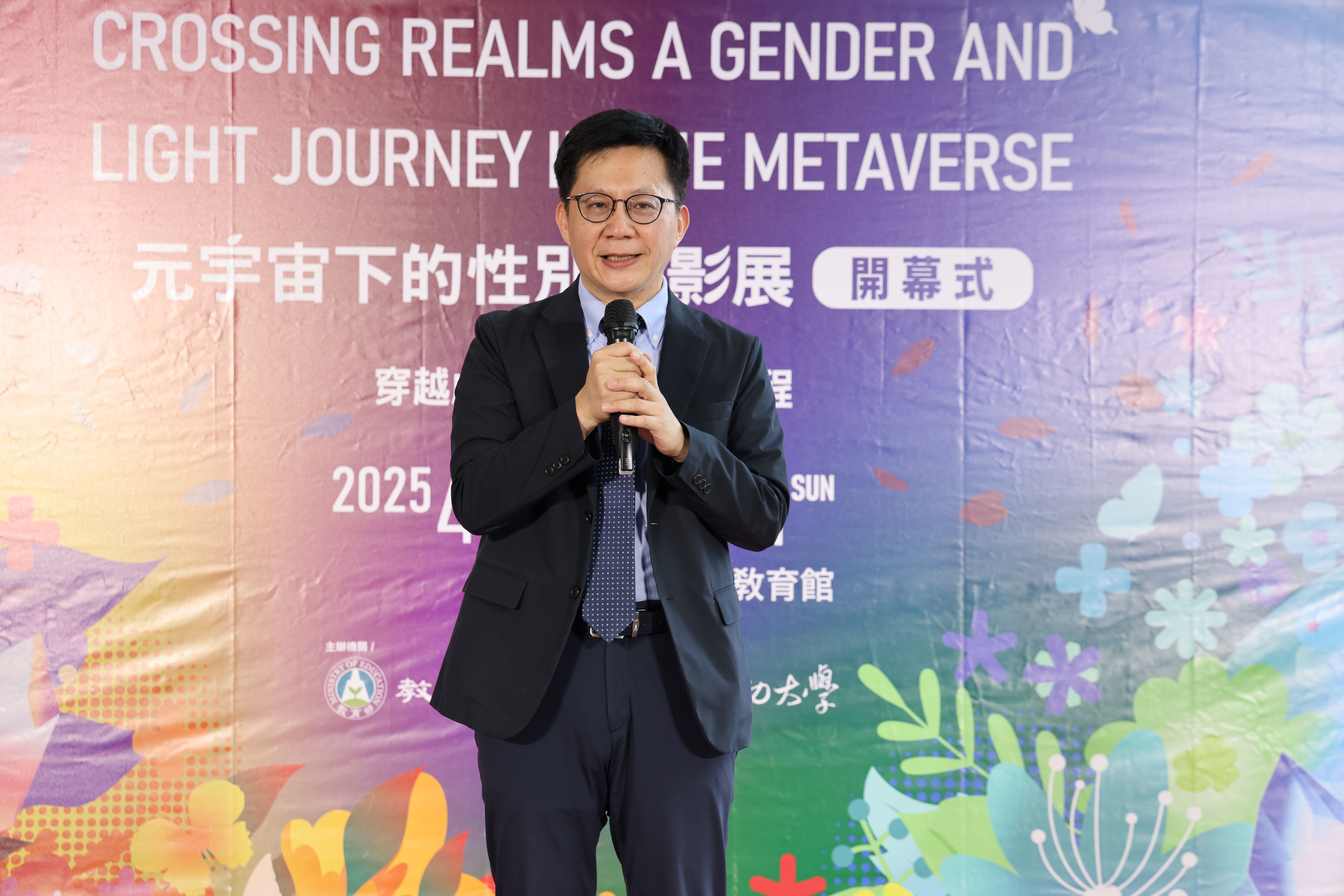 張廖萬堅政務次長開幕致詞 (教育務提供)