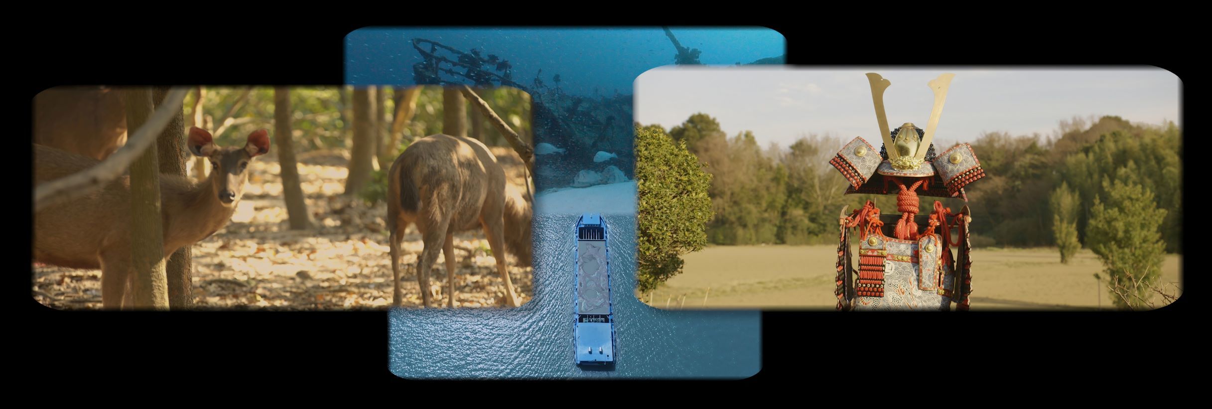 許家維《武士與鹿》（鳳甲美術館提供）