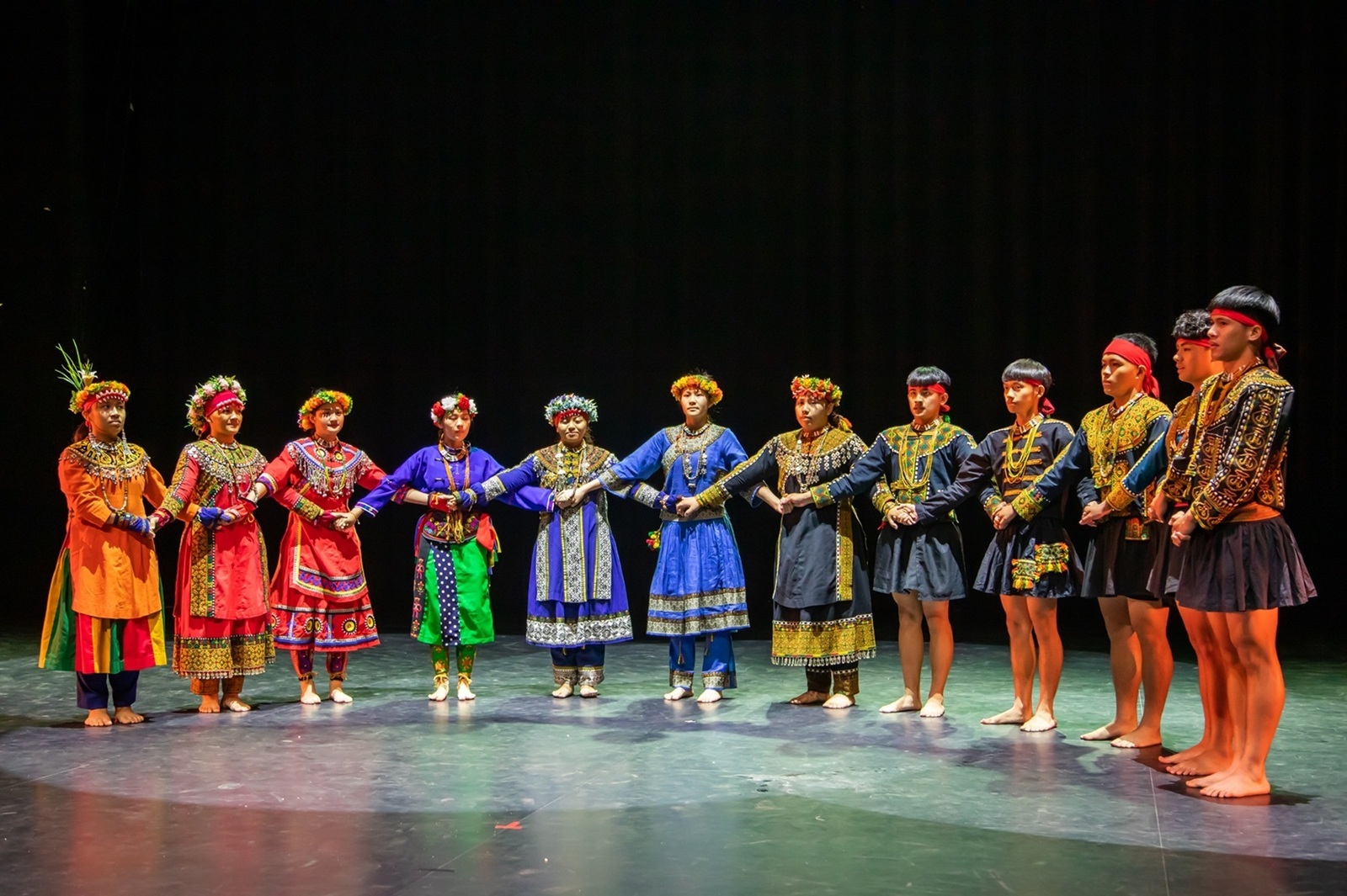 國立屏北高中參加「活力．E起舞動」全國原住民族青少年及兒童母語歌謠暨歌舞劇競賽