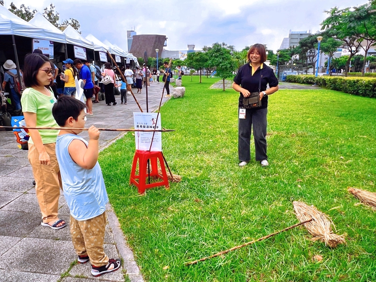 化身史前勇士 新北十三行博物館2025考古生活節